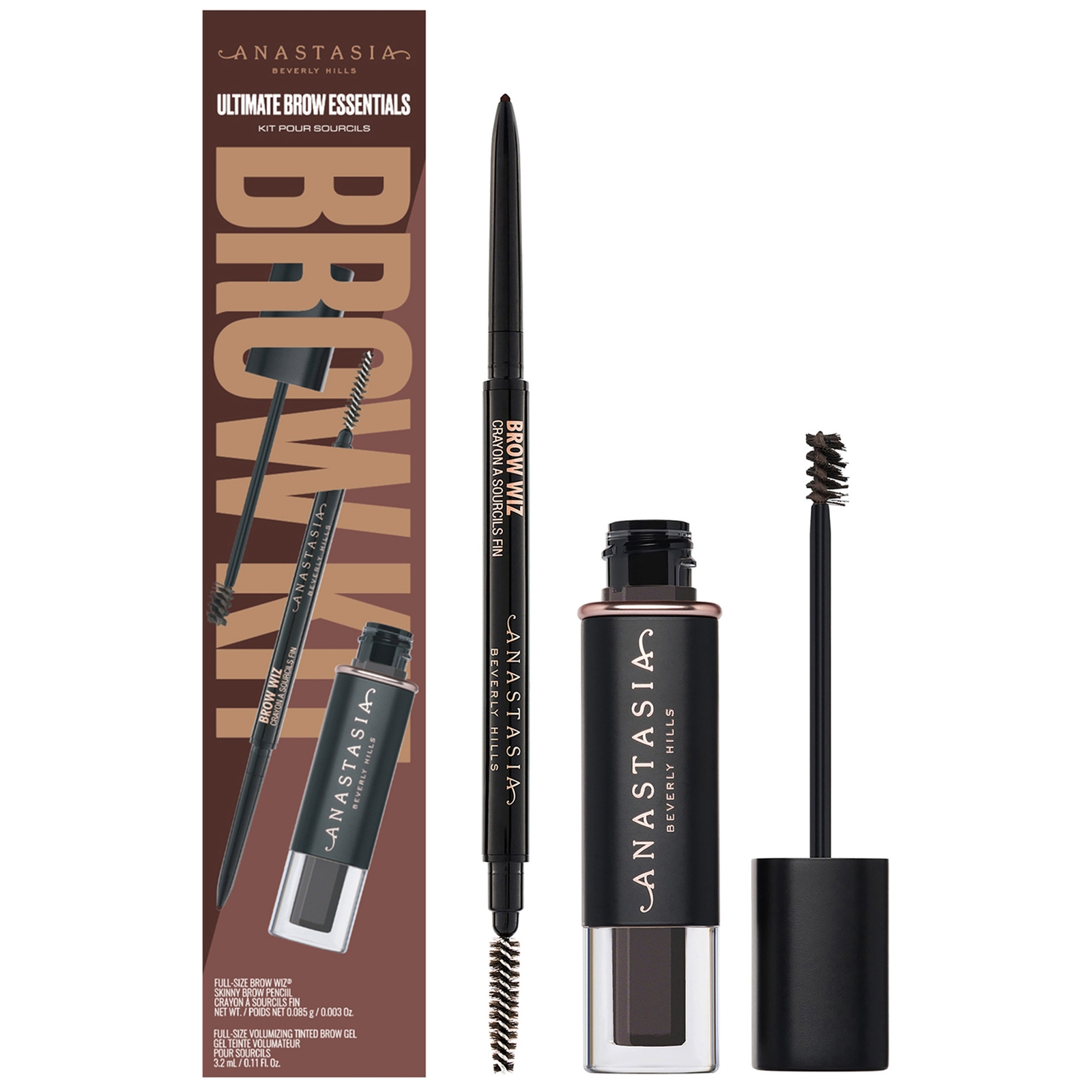 Anastasia Beverly Hills Ultimate Brow Essentials Kit - Medium Brown