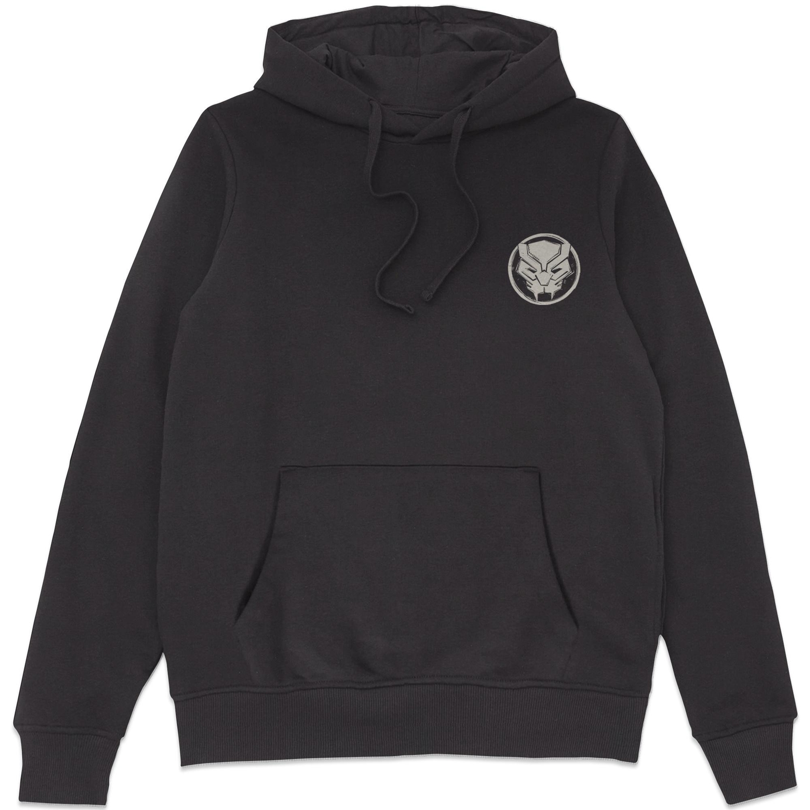 Marvel Black Panther Linocut Hoodie - Black - S
