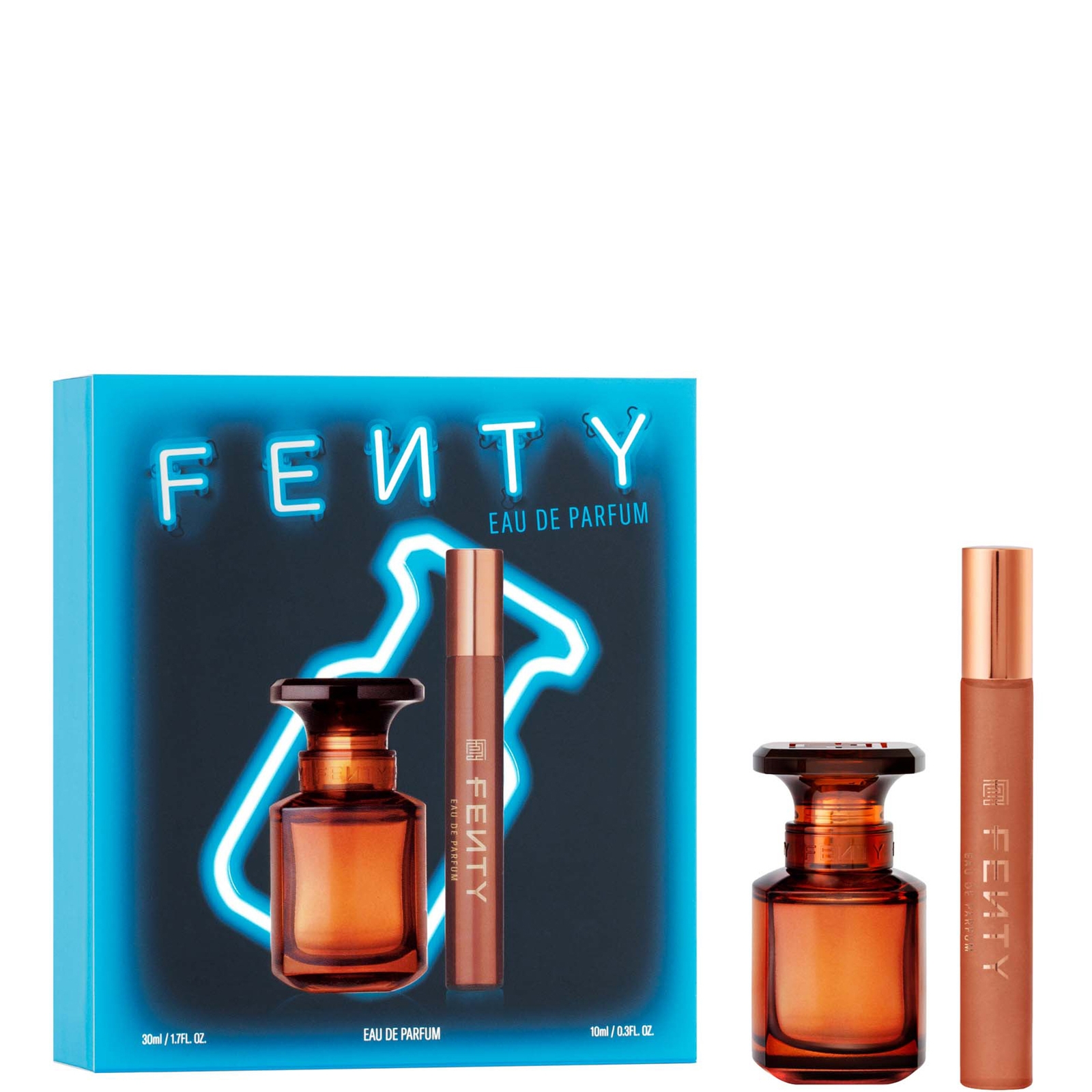 Fenty Fragrance Fenty Eau De Parfum 30ml + Travel Spray Gift Set (worth £91)