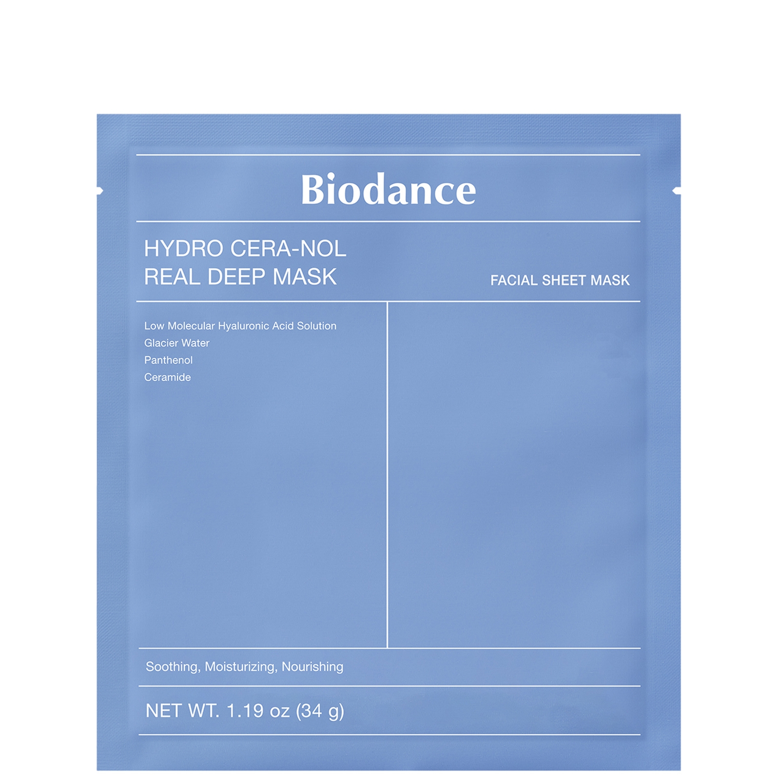 

Biodance Hydro Cera-nol Real Deep Mask (4 Pack)