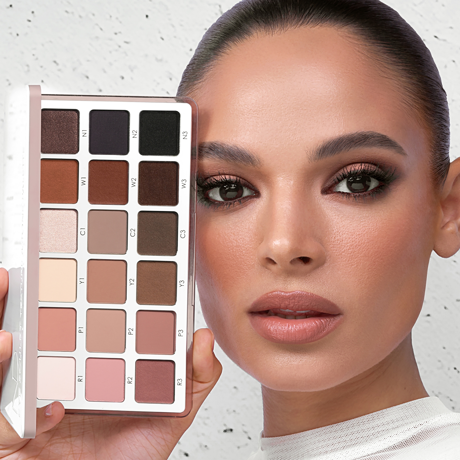 Thumbnail - Natasha Denona Eye Sculpt Texture and Tone Eyeshadow Palette - Soft
