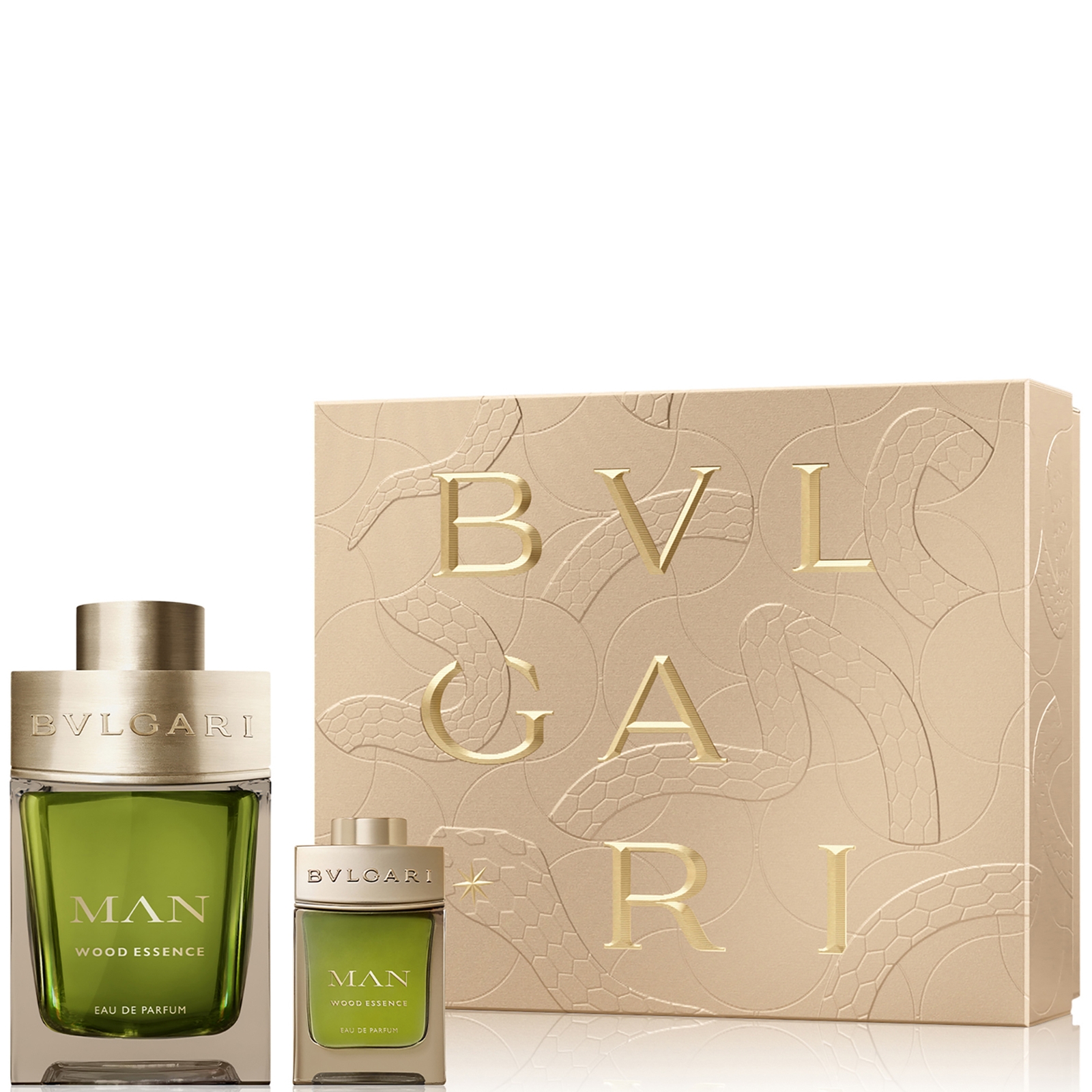 Bvlgari Man Wood Essence Eau De Parfum 100ml Gift Set