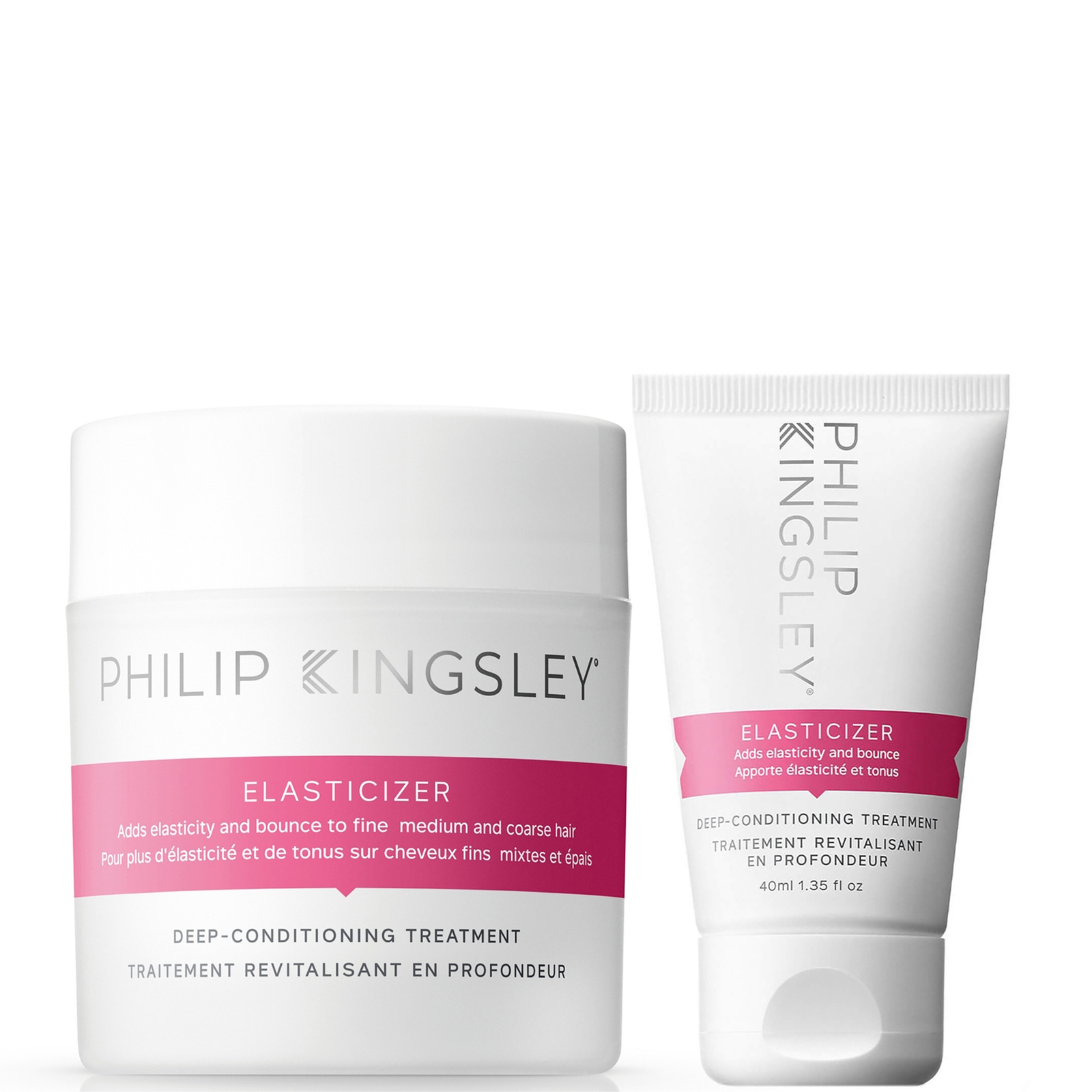 Philip Kingsley Elasticizer 150ml And 40ml Travel Size Duo