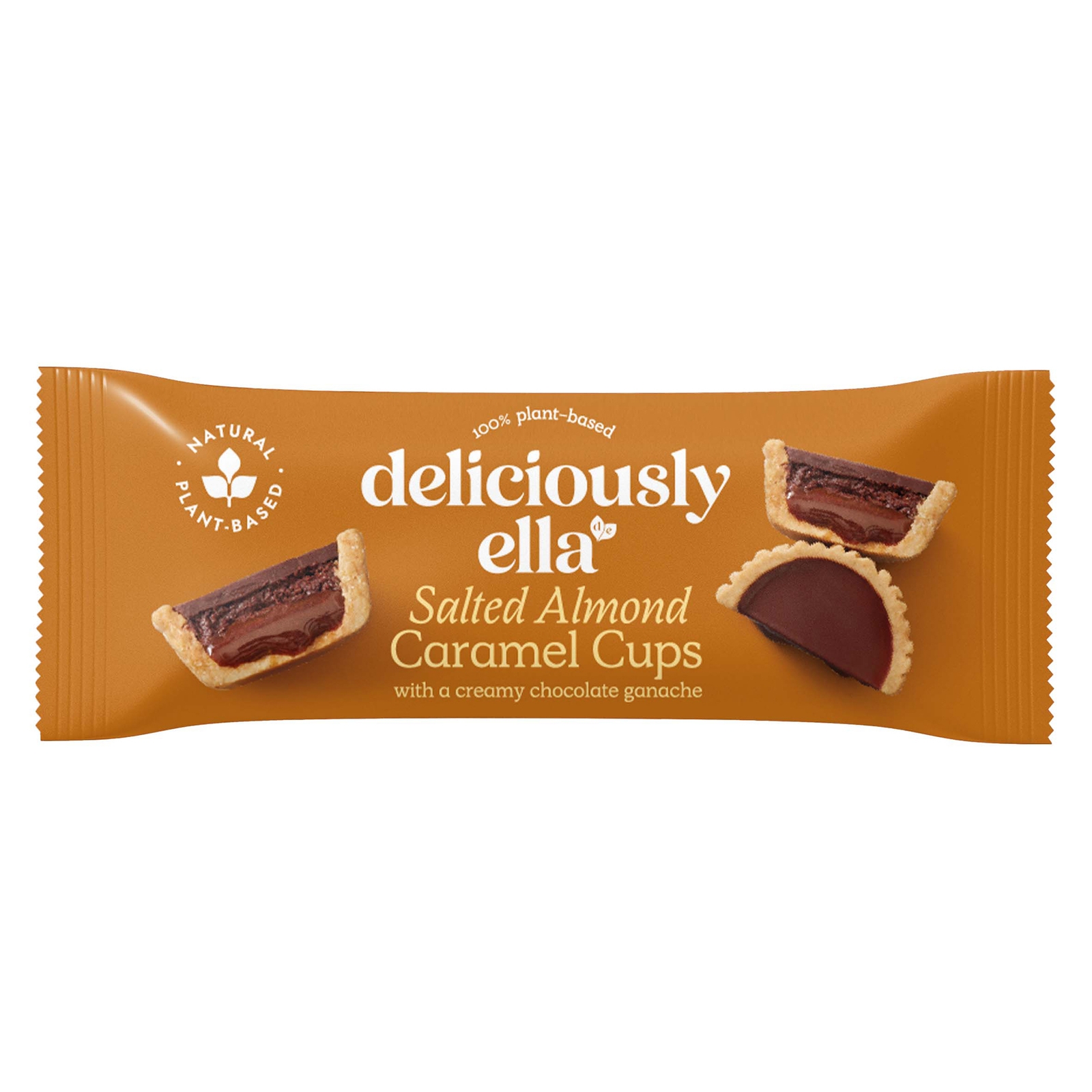 Deliciously Ella Salted Almond Caramel Cups 12 x 36g