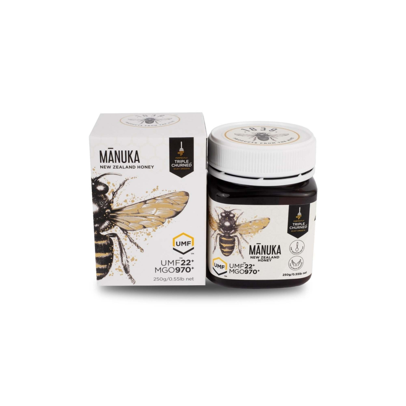 1839 UMF Manuka Honey - 250g - Manuka Honey - 22+