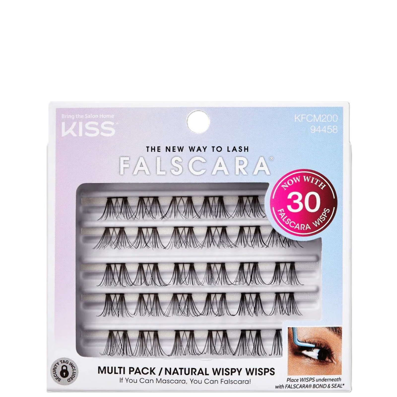 

Kiss Falscara Eyelash - Wispies 200 30 pack