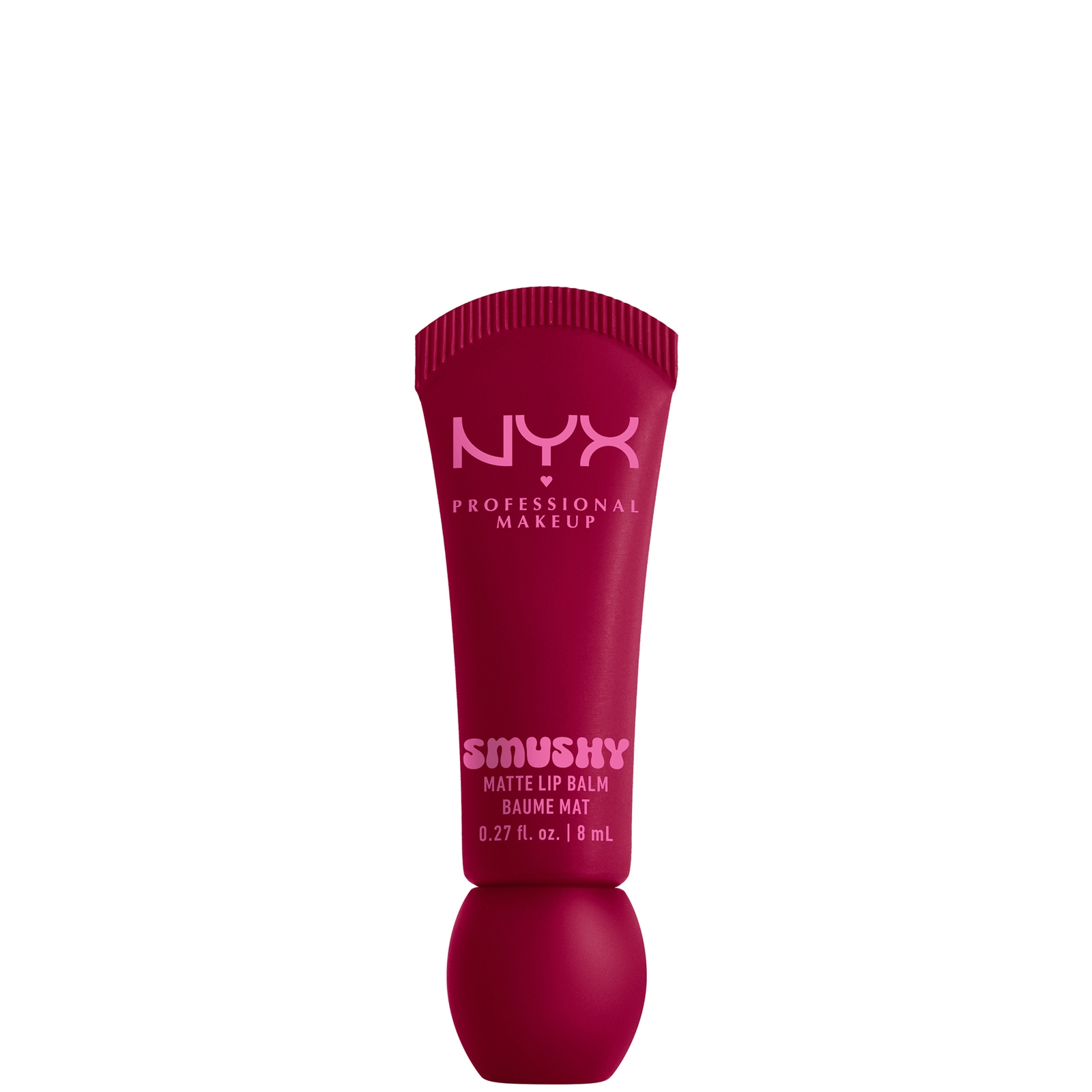 Nyx Professional Makeup Smushy, Matte Lip Balm, Soft Diffused Colour, Matte Finish - Squeeze N' Sizzle