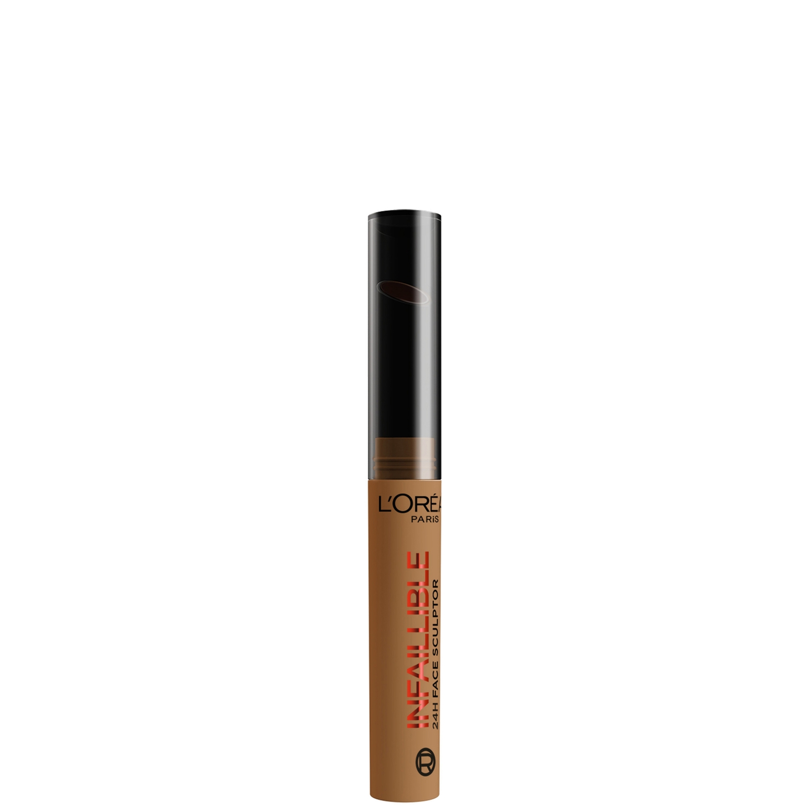 L'oréal Paris Infallible Face Sculptor, Sculpting Stick Dark, Make Up, Transfer Proof, Ease & Precision, 24h Wear In White