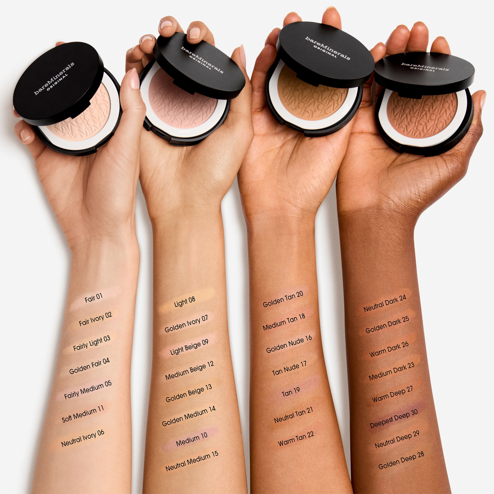 Thumbnail - bareMinerals ORIGINAL Pressed Powder Foundation SFP15 8g (various shades) - Medium Tan 18