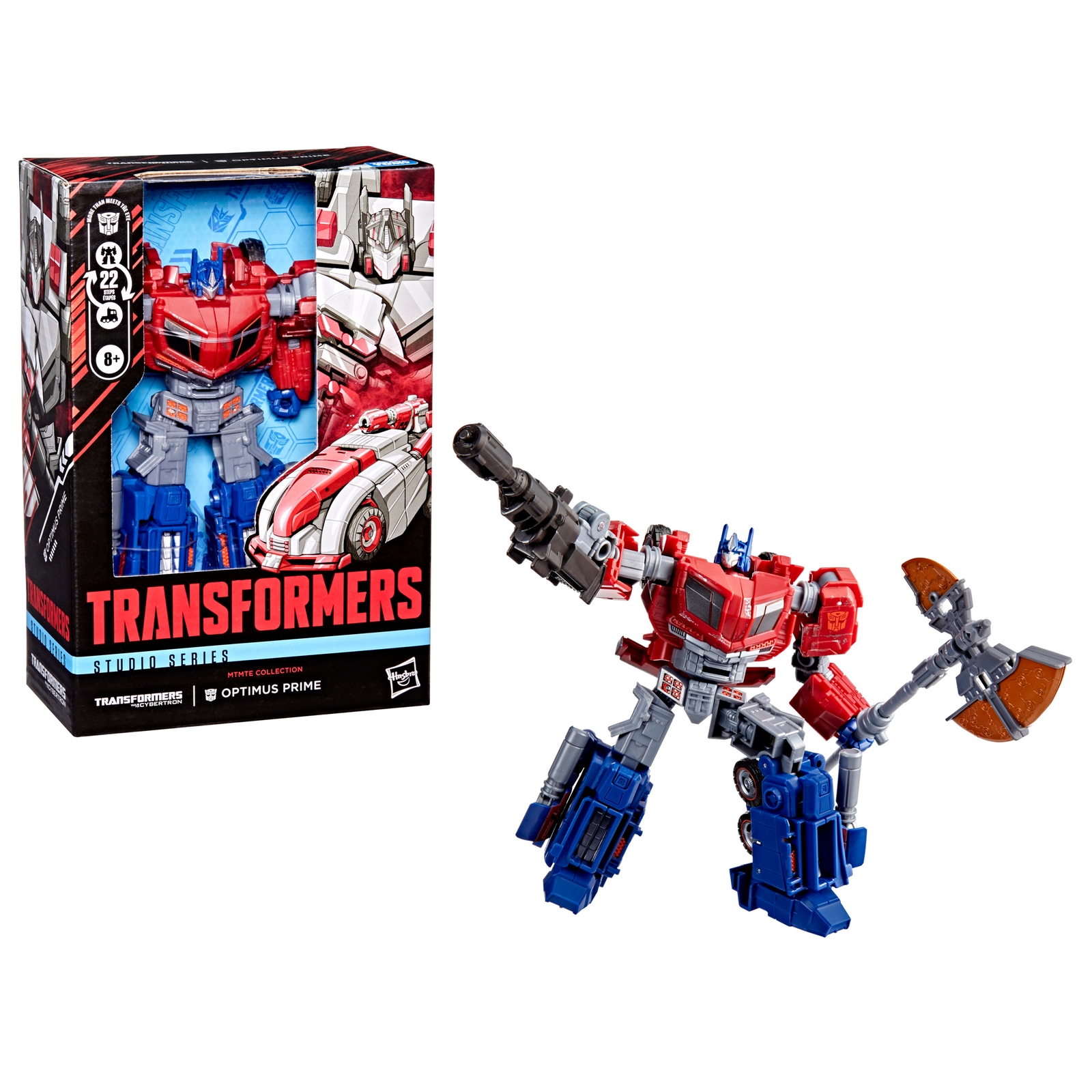 Hasbro Transformers Toys Studio Series War for Cybertron Optimus Prime 6.5  Action Figure, 8+