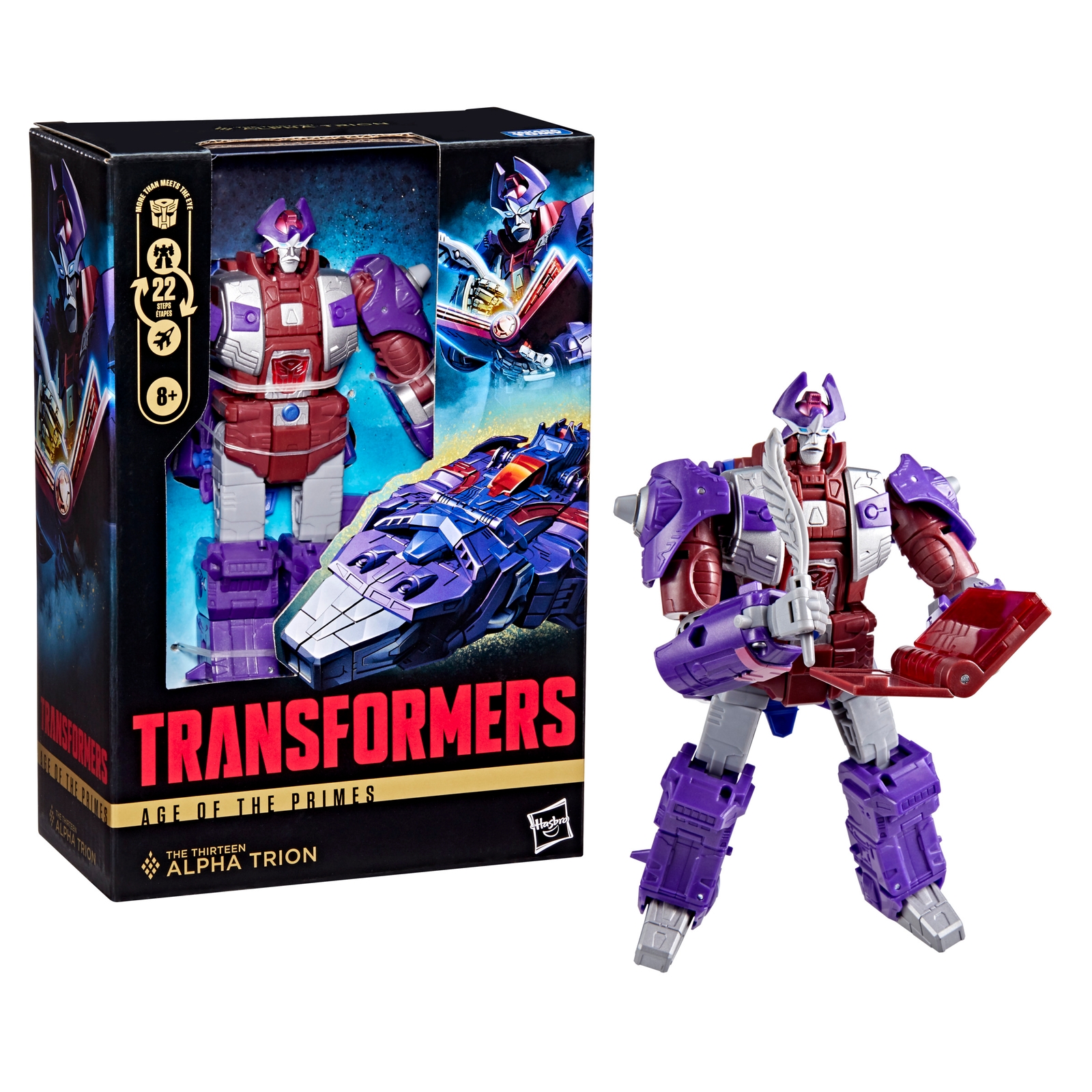 Hasbro Transformers Toys Age of the Primes The Thirteen Alpha Trion 7  Action Figure, 8+