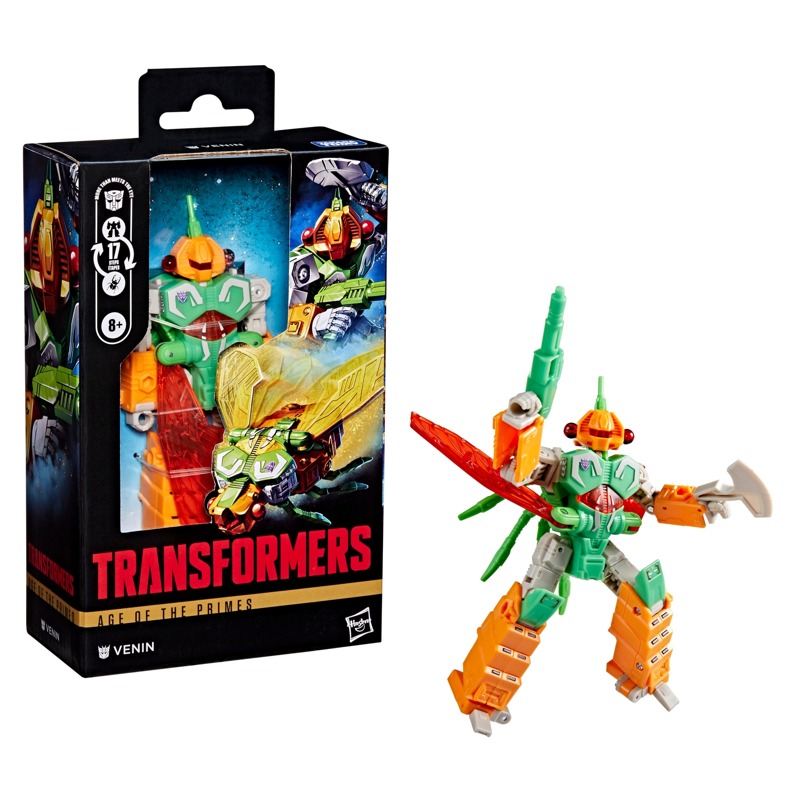 Hasbro Transformers Toys Age of the Primes Venin 5.5  Action Figure, 8+