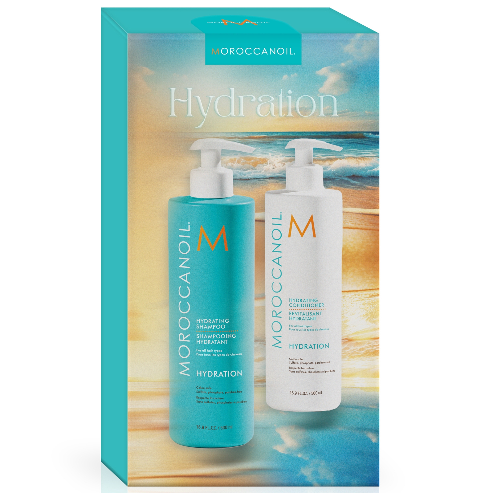 Moroccanoil Hydrating Shampoo And Conditioner 500ml Duo (worth £82)