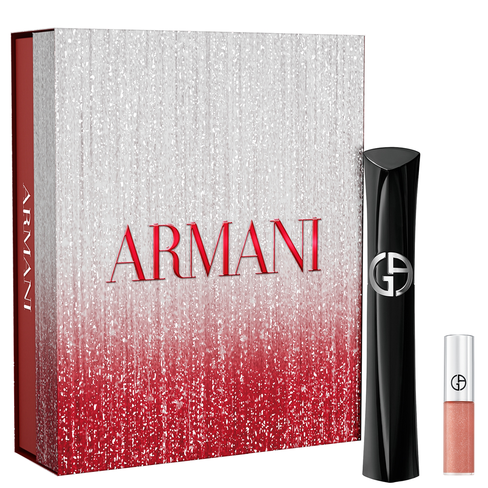 Armani Collezioni Vertigo Lift Mascara & Mini Prisma Glass Icy Plumper Gift Set (worth £61)