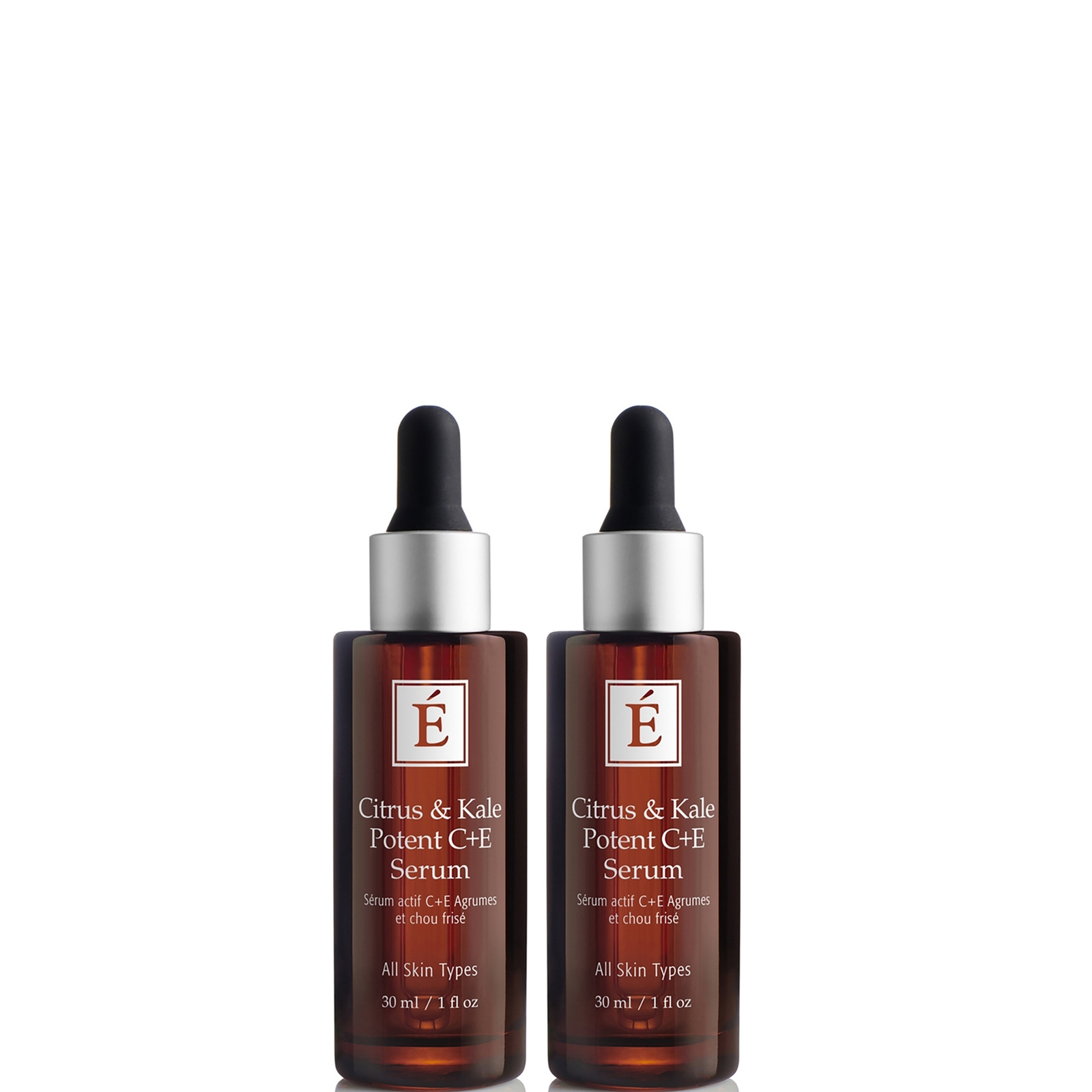Eminence Organic Skin Care Citrus & Kale Potent C+e Serum Duo (worth $177)