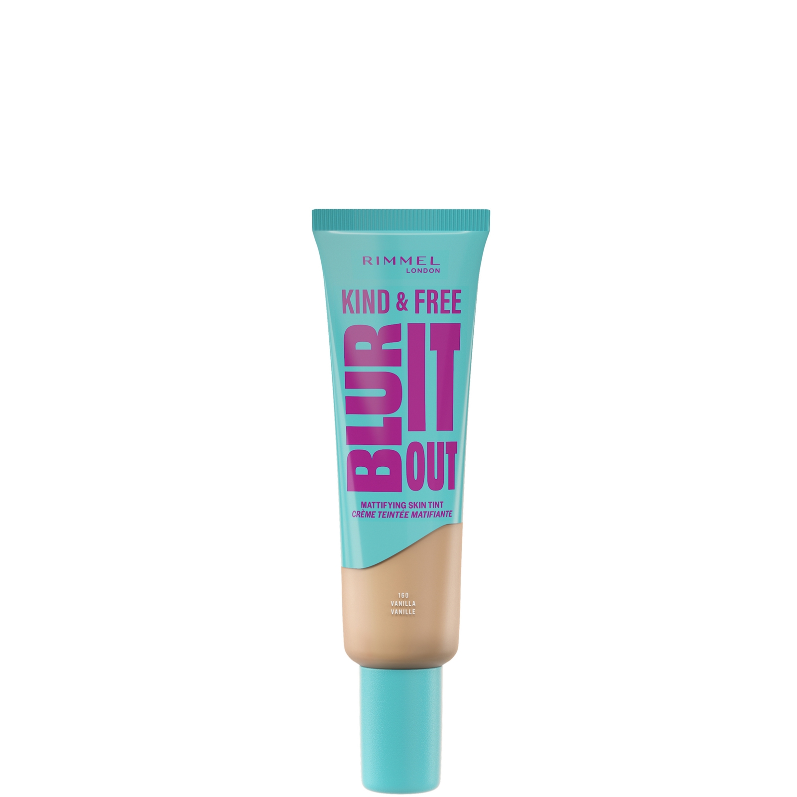 Rimmel London Kind & Free Blur It Out Mattifying Skin Tint 30ml (various Shades) - 160 Vanilla Vanilla