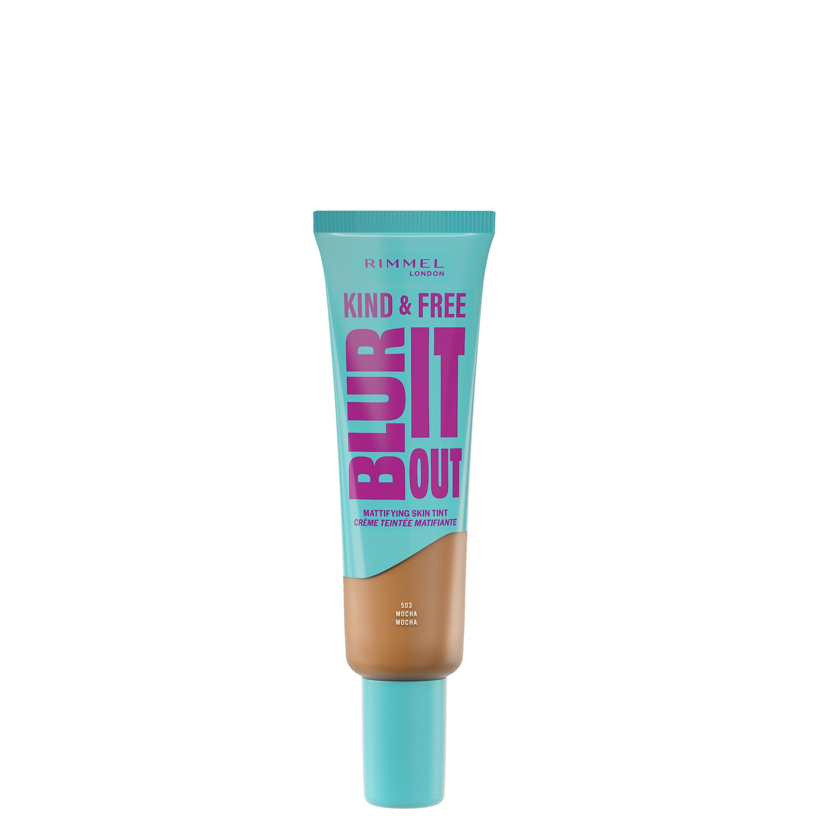 Rimmel London Kind & Free Blur It Out Mattifying Skin Tint 30ml (various Shades) - 503 Mocha Mocha
