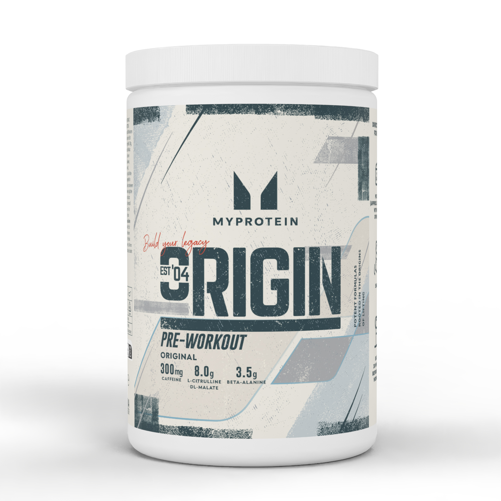 Myprotein UK MyProtein Origin Pre-Workout (Alpha) - 30servings - Original