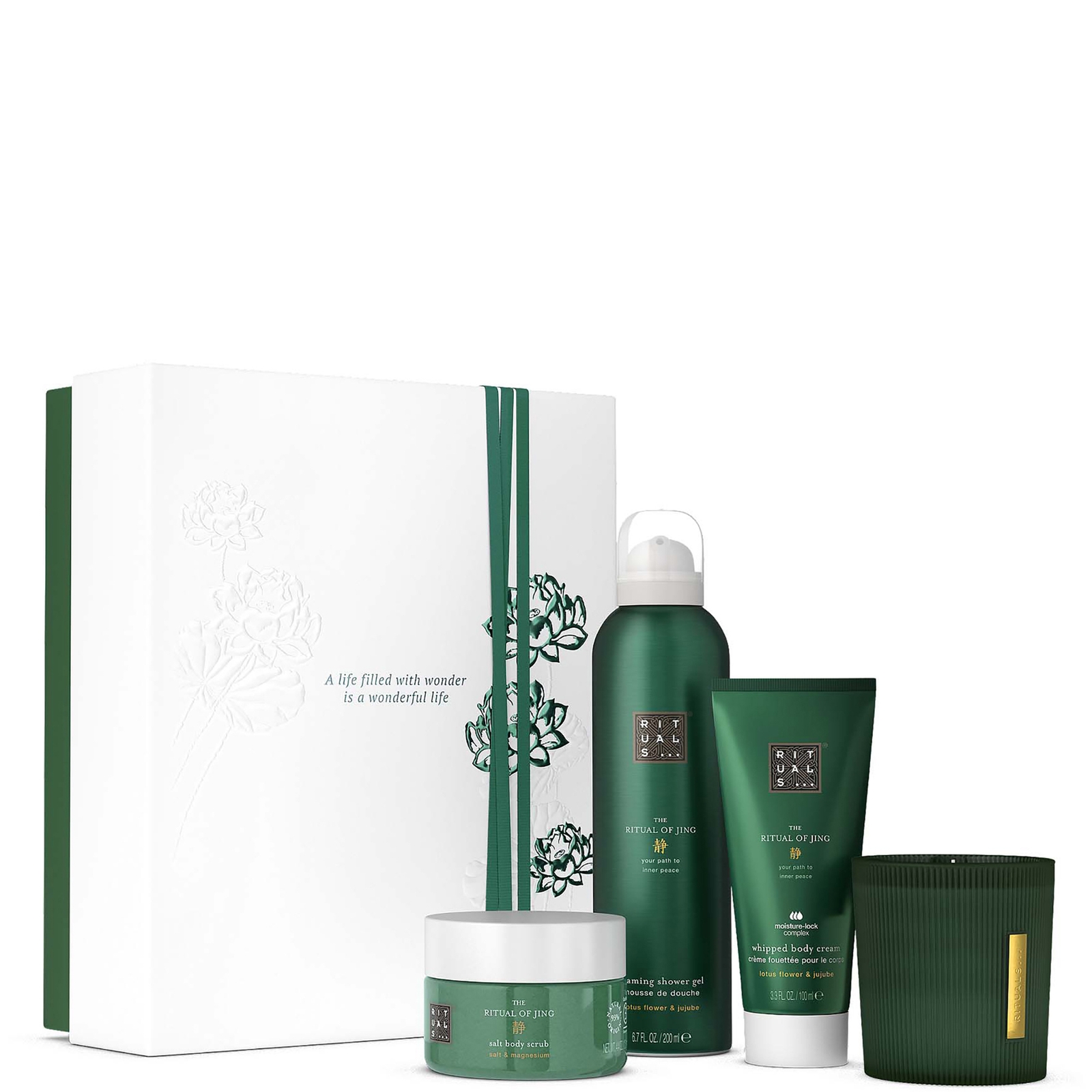 Rituals The Ritual Of Jing Lotus Flower & Jujube Bath & Body Medium Gift Set (worth £50.90)