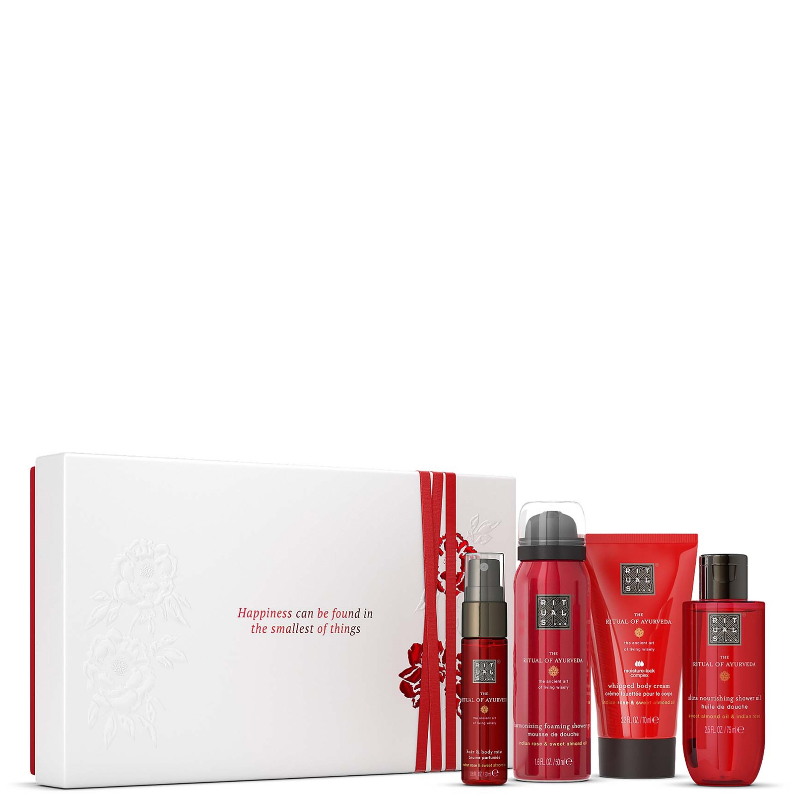 Rituals The Ritual Of Ayurveda Sweet Almond & Indian Rose Small Bath And Body Gift Set (worth £31.20
