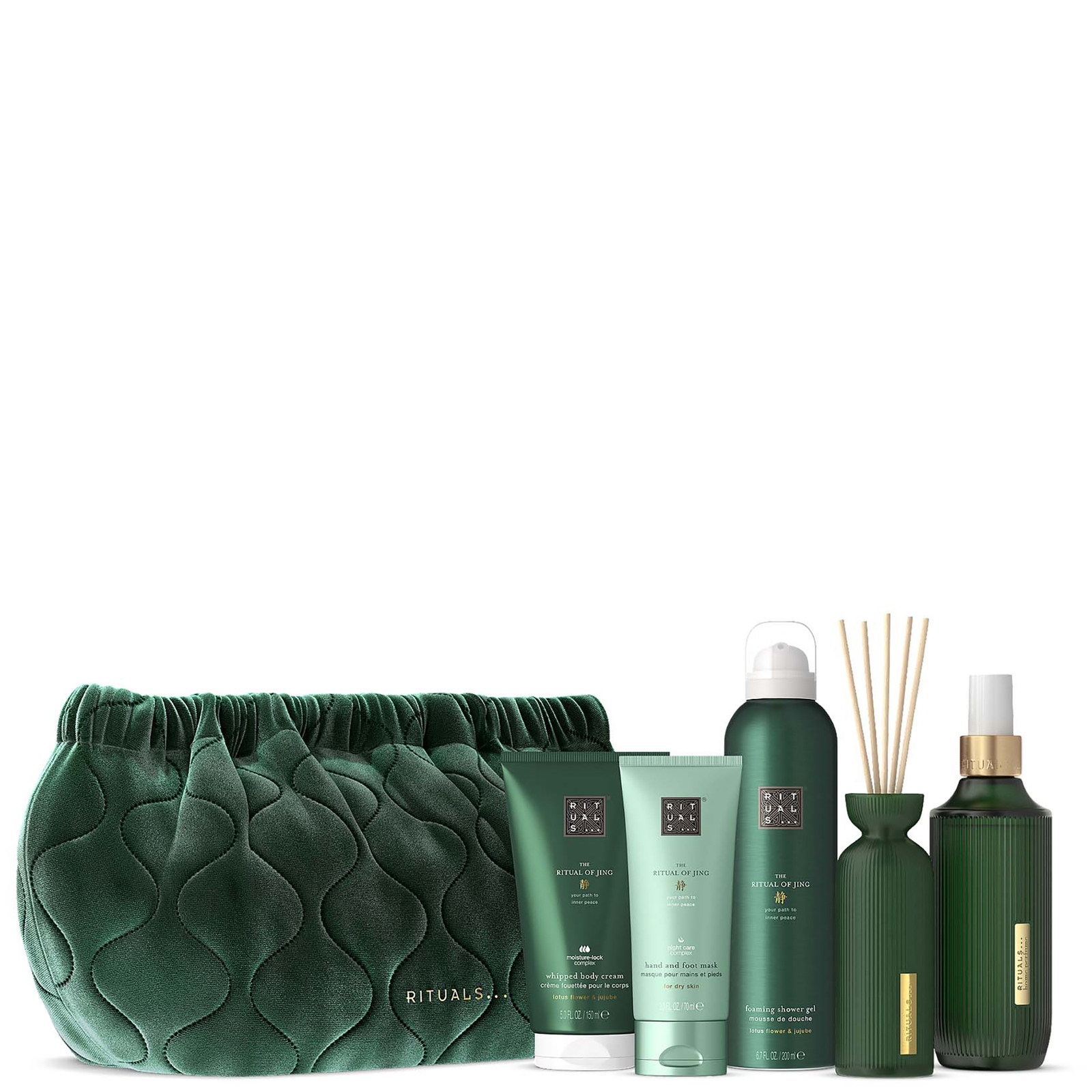 Rituals The Ritual Of Jing Lotus Flower & Jujube Bath & Body Large Gift Set (worth £104.50)