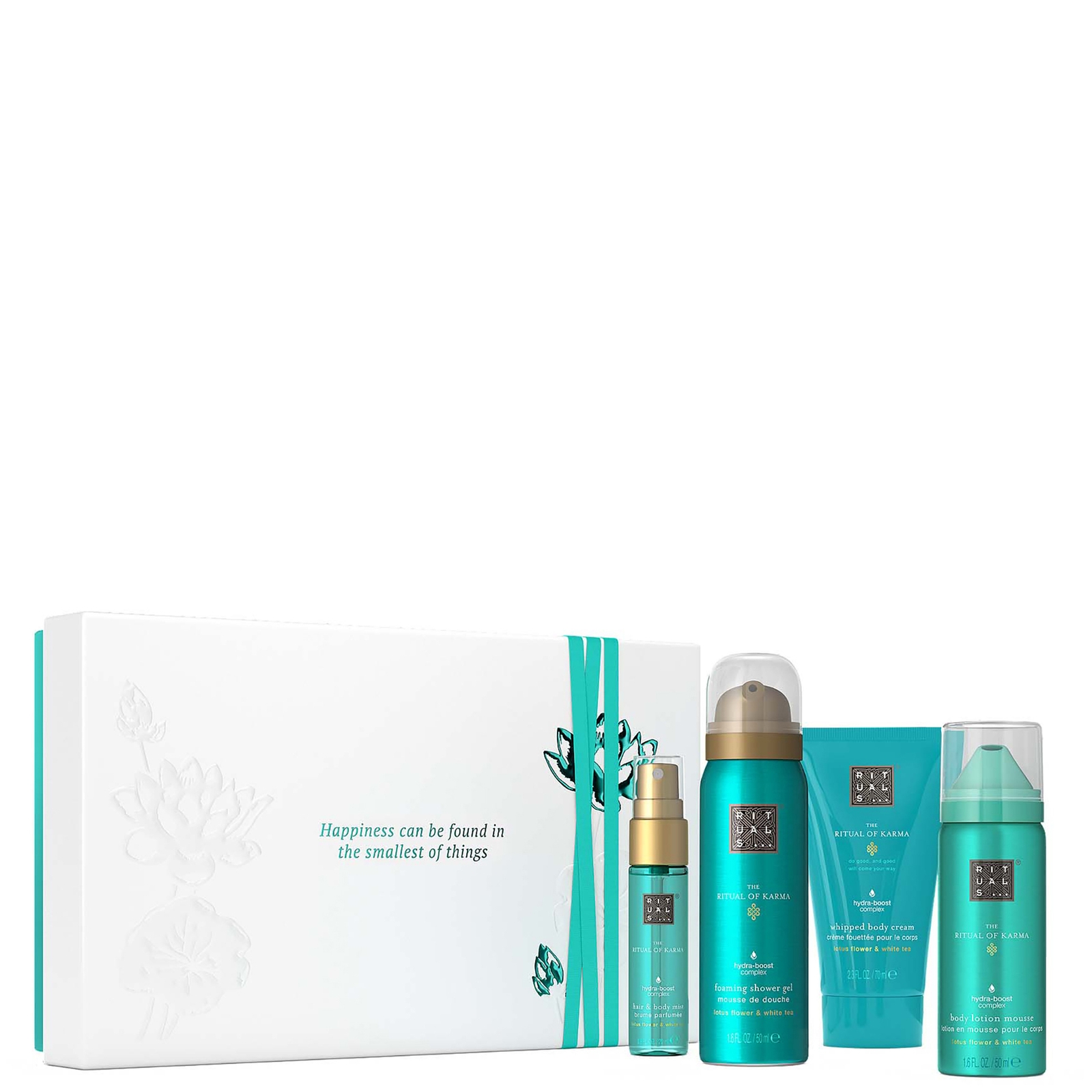 

RITUALS The Ritual of Karma Lotus Flower & White Tea Bath & Body Small Gift Set