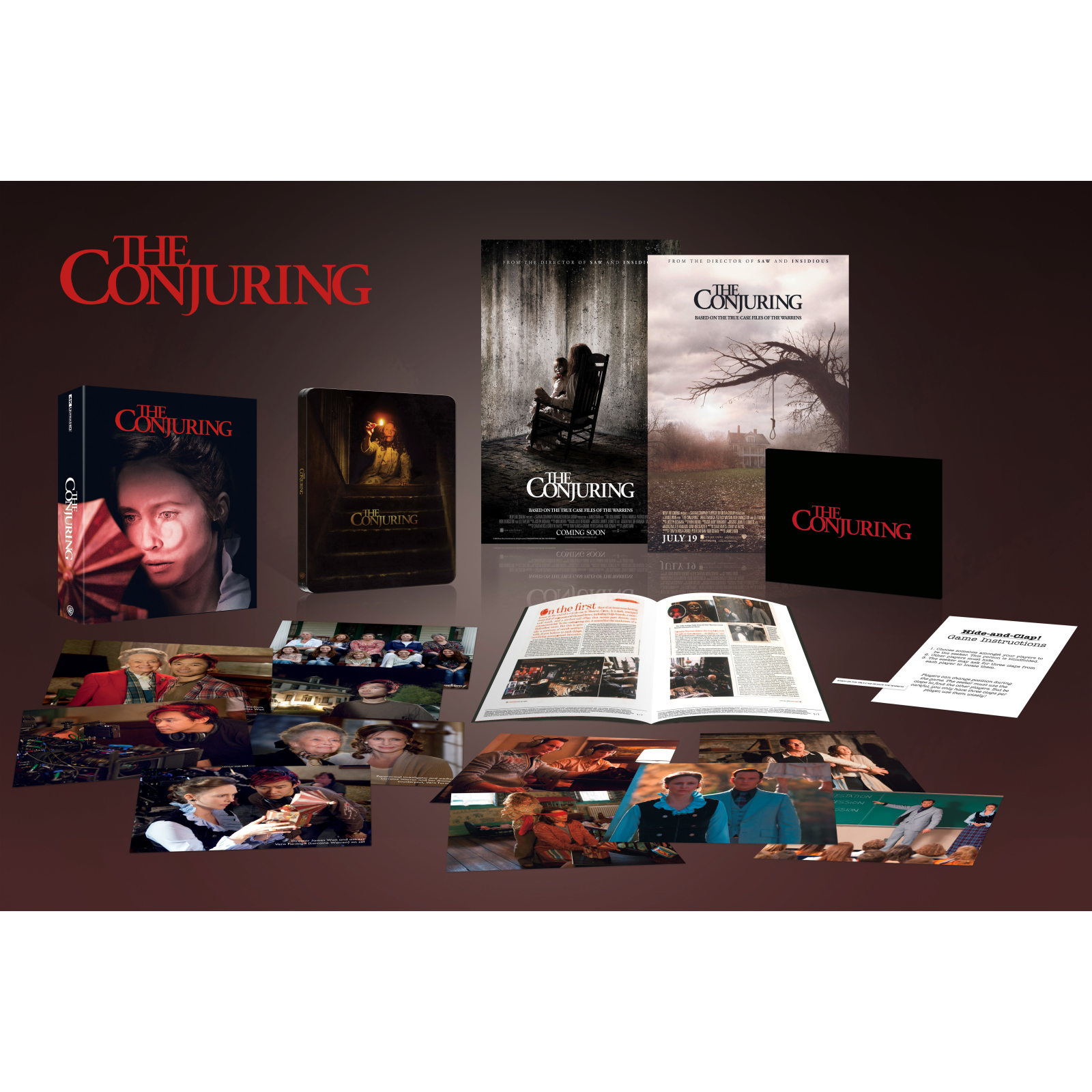 Click to view product details and reviews for The Conjuring 4k Ultra Hd Collectors Edition With Steelbook.