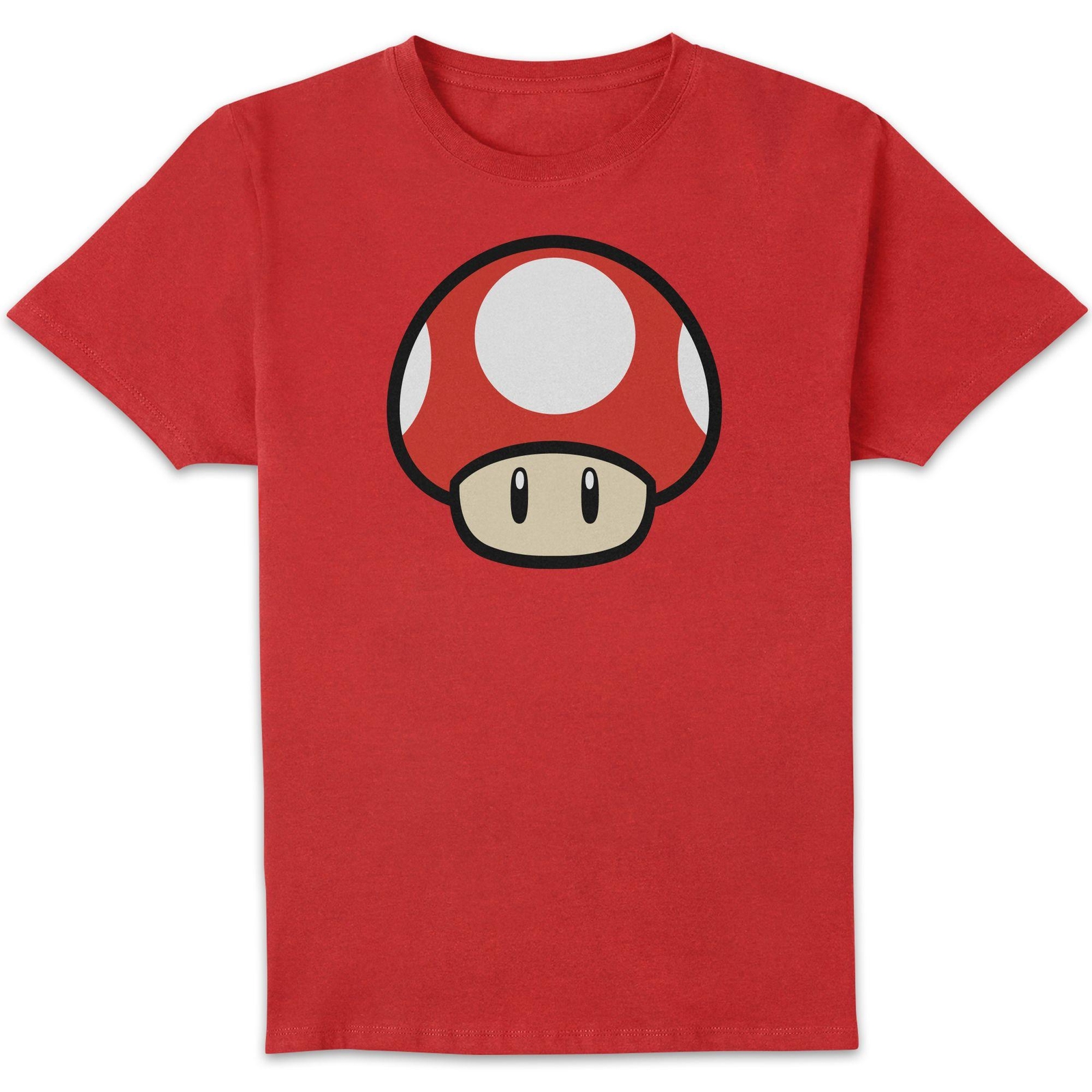 Nintendo Super Mario Power Up Mushroom Unisex T-Shirt - Red - XXL