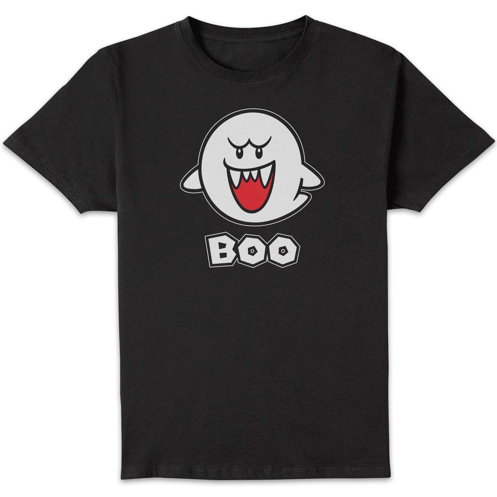 Nintendo Super Mario Boo Unisex T-Shirt - Black - L