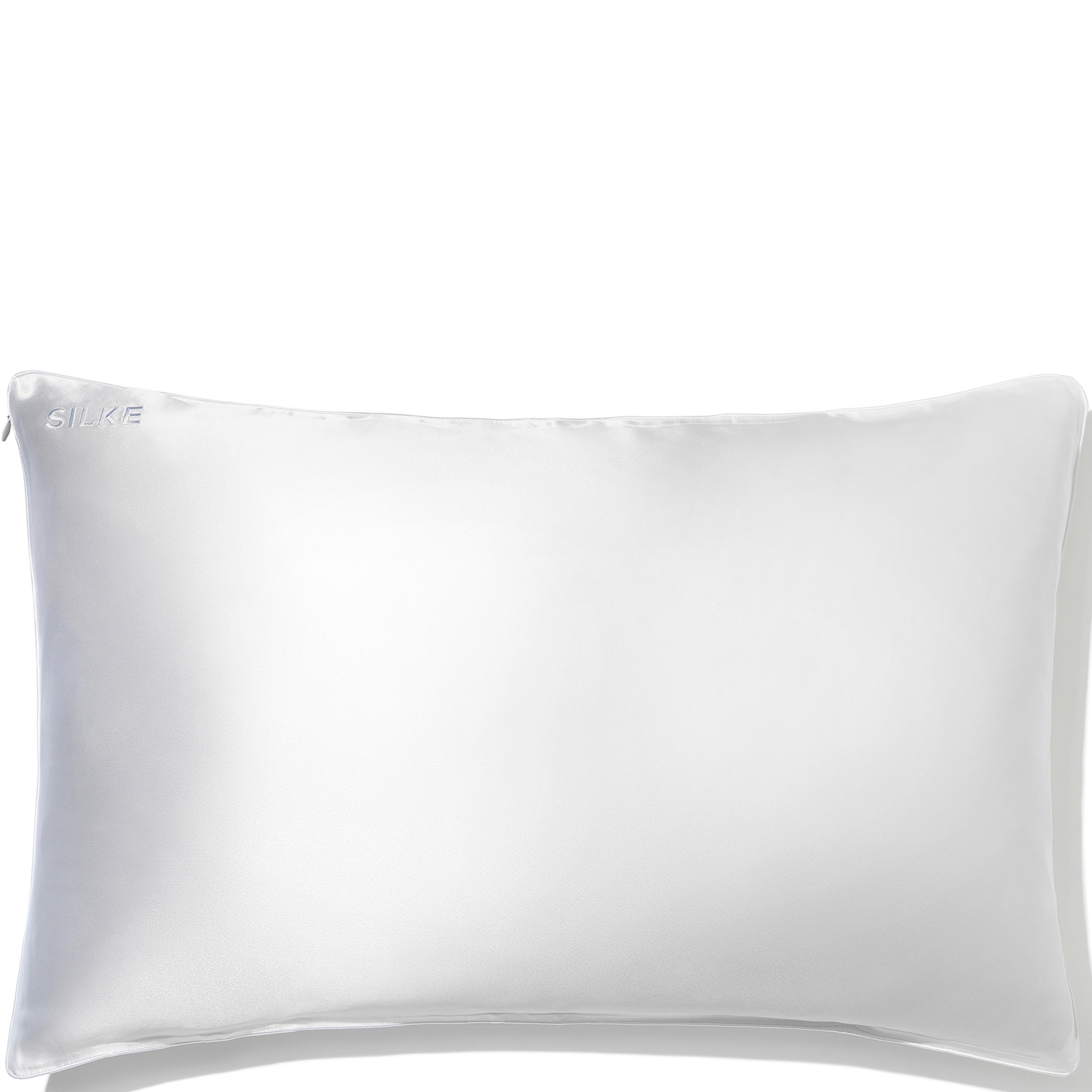 Silke London Silke Silk Pillowcase - Queen - White