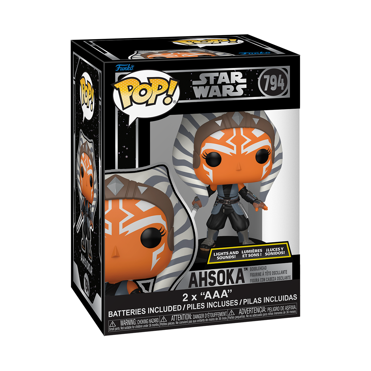 Star Wars Ahsoka Funko Pop Vinyl