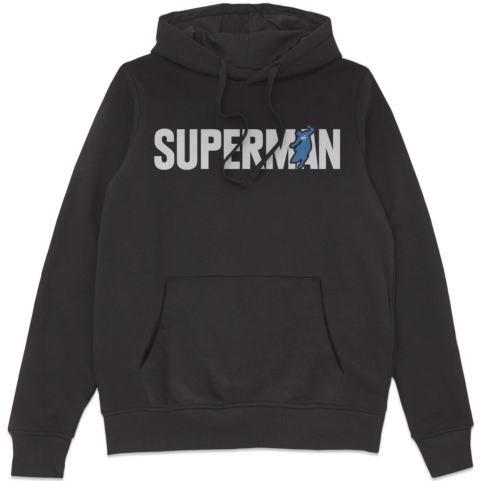 DC Comics Superman Hoodie Man Of Steel Hoodie - Black - M