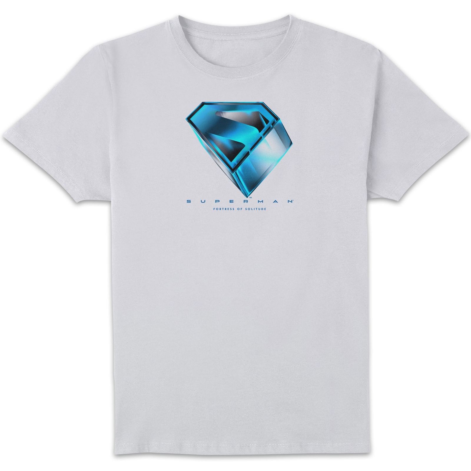 DC Comics Superman Retro Superman Logo Unisex T-Shirt - White - XS