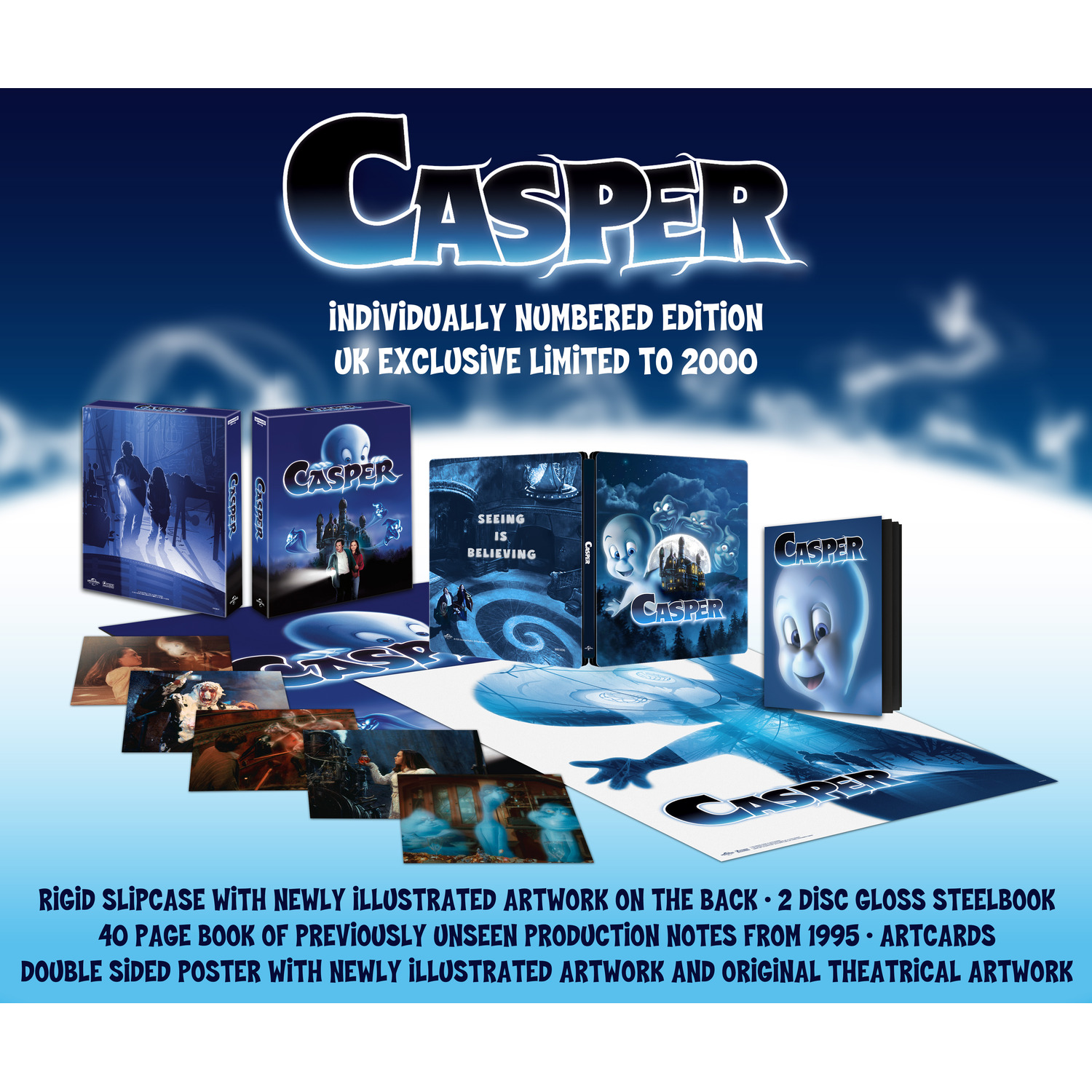 Click to view product details and reviews for Casper 30th Anniversary Collectors Edition 4k Ultra Hd Steelbook. Click to view product details and reviews for Casper 30th Anniversary Collectors Edition 4k Ultra Hd Steelbook.