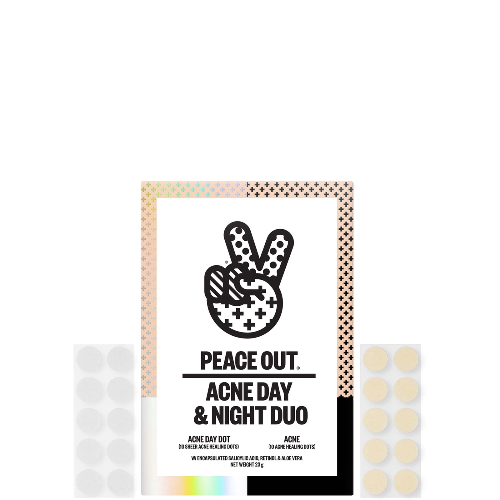 Peace Out Acne Salicylic Acid Day & Night Duo (20 Dots)