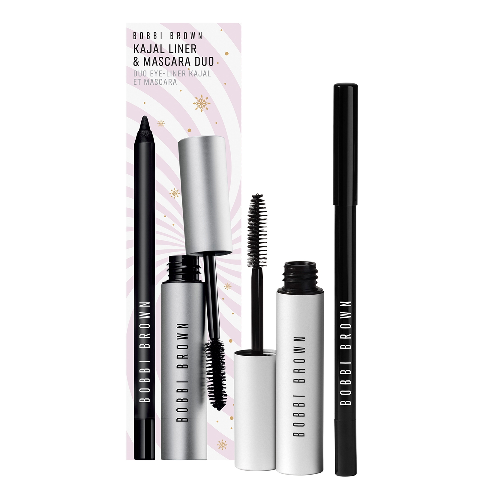 Bobbi Brown Kajal Eyeliner And Mascara Gift Set Duo In Black