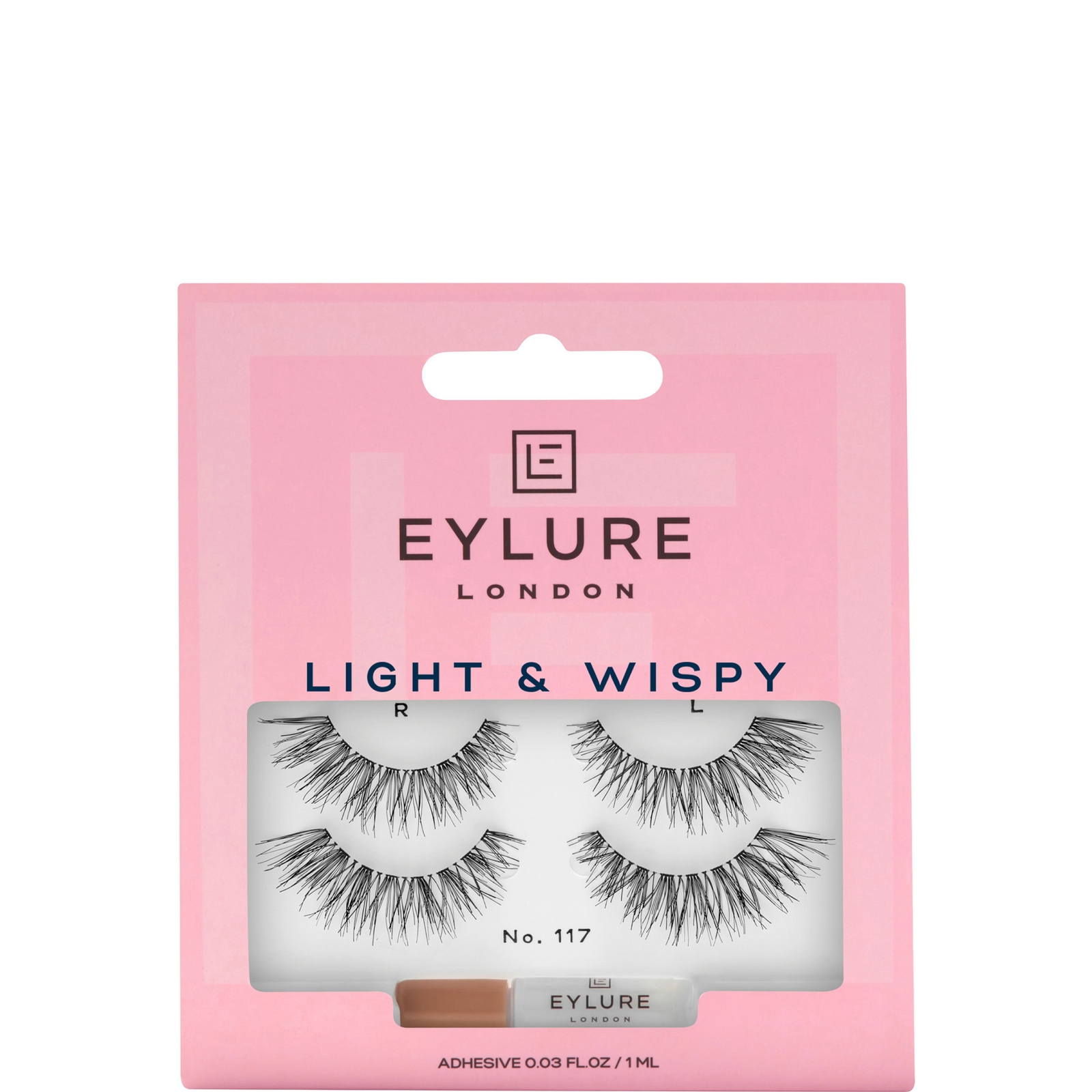 Eylure False Lashes Light & Wispy No 117 Twin Pack