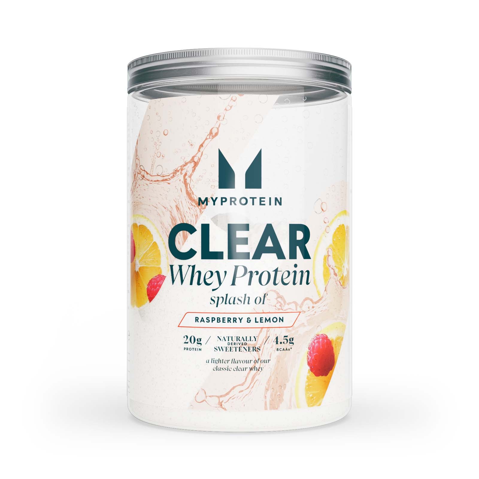 Izolat Białka Serwatkowego Clear - 435g - Splash of Raspberry & Lemon