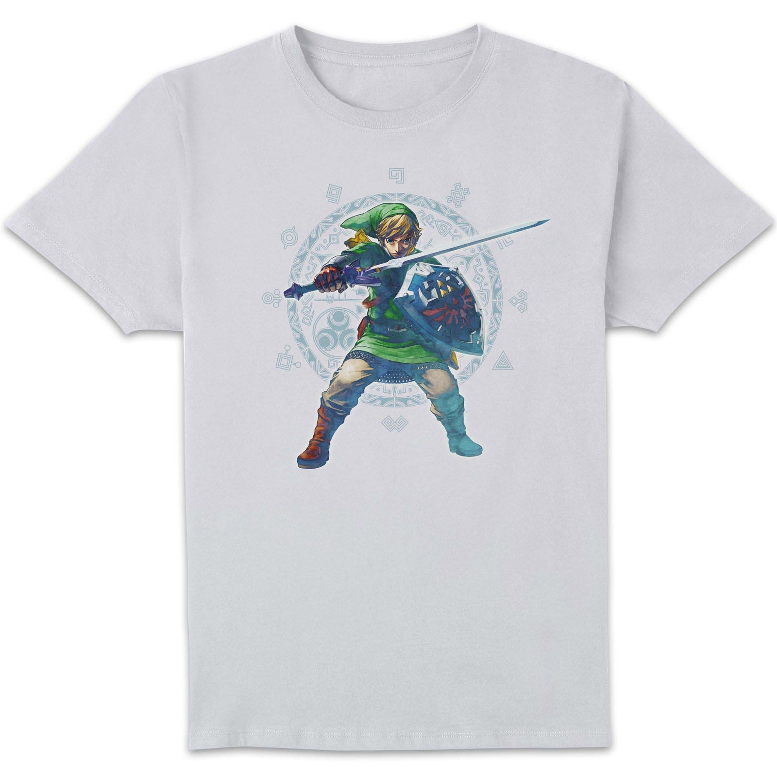 The Legend of Zelda Skyward Sword Pose Unisex T-Shirt - White - 5XL