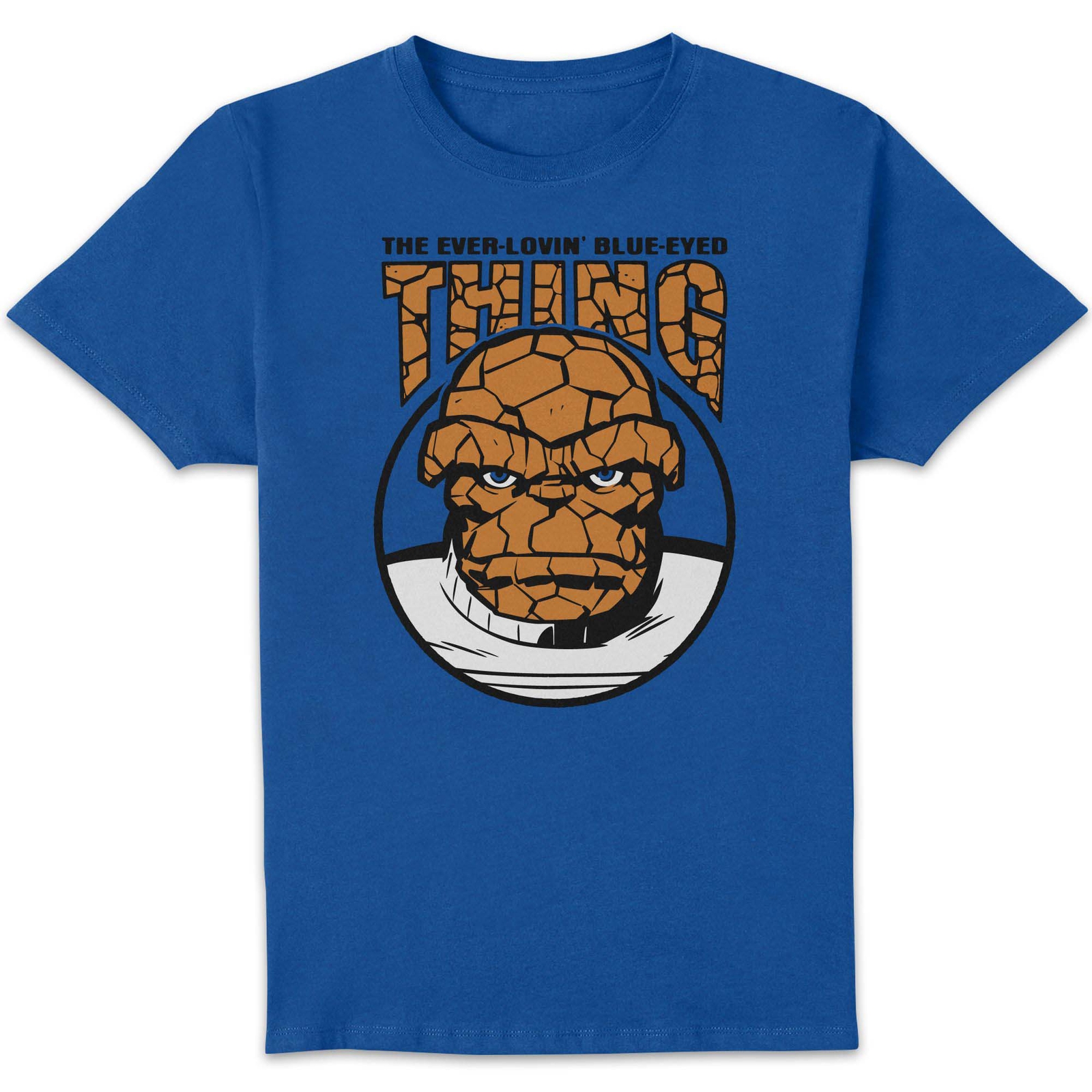 Marvel Fantastic Four The Ever-lovin' Blue Eyed Thing Unisex T-Shirt - Blue - XXL