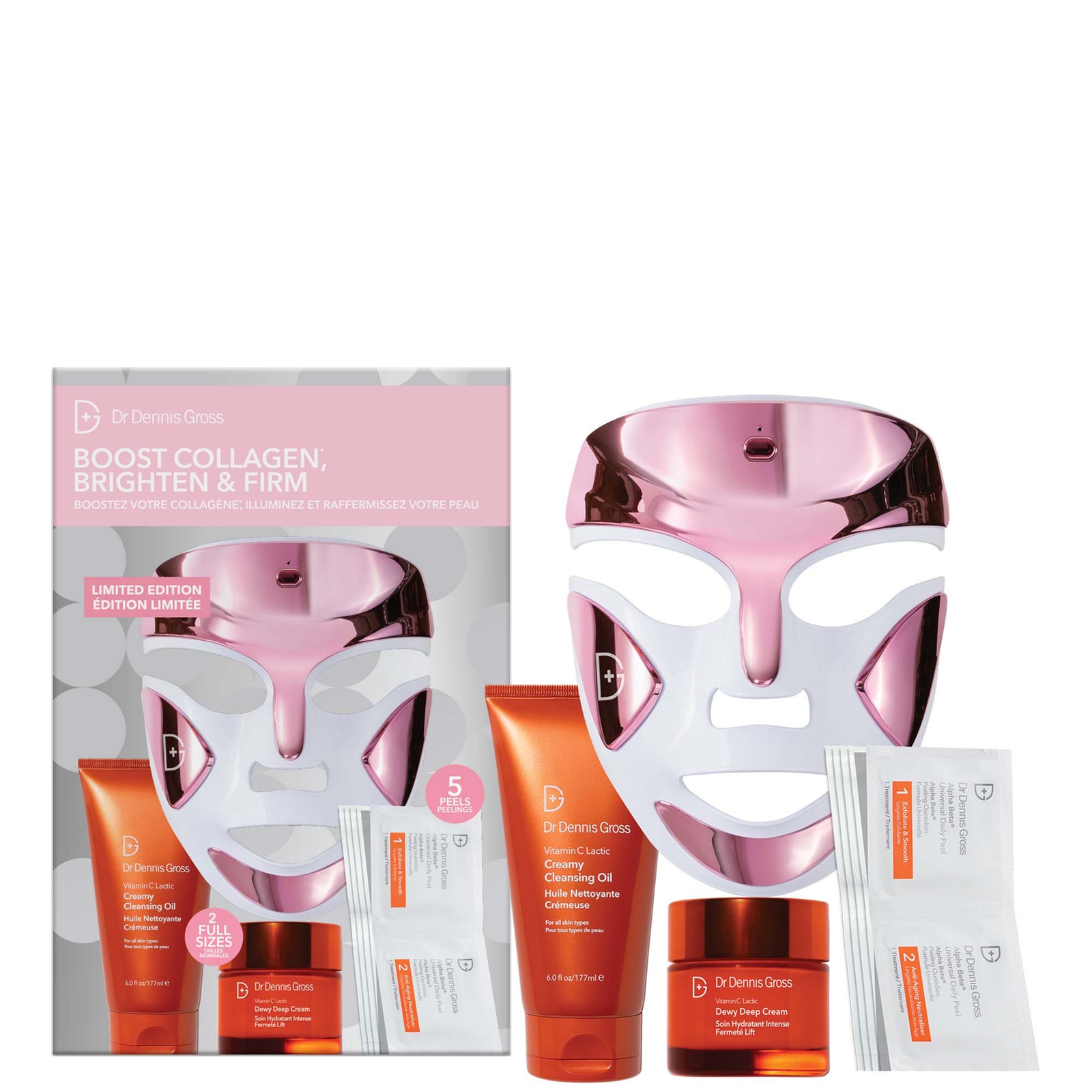 Dr Dennis Gross Skincare Limited Edition Boost Collagen, Brighten & Firm Kit ($592 Value)