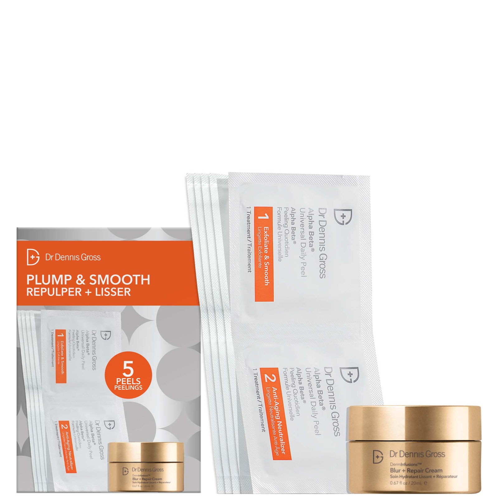 Dr Dennis Gross Skincare Plump & Smooth Kit ($50 Value)