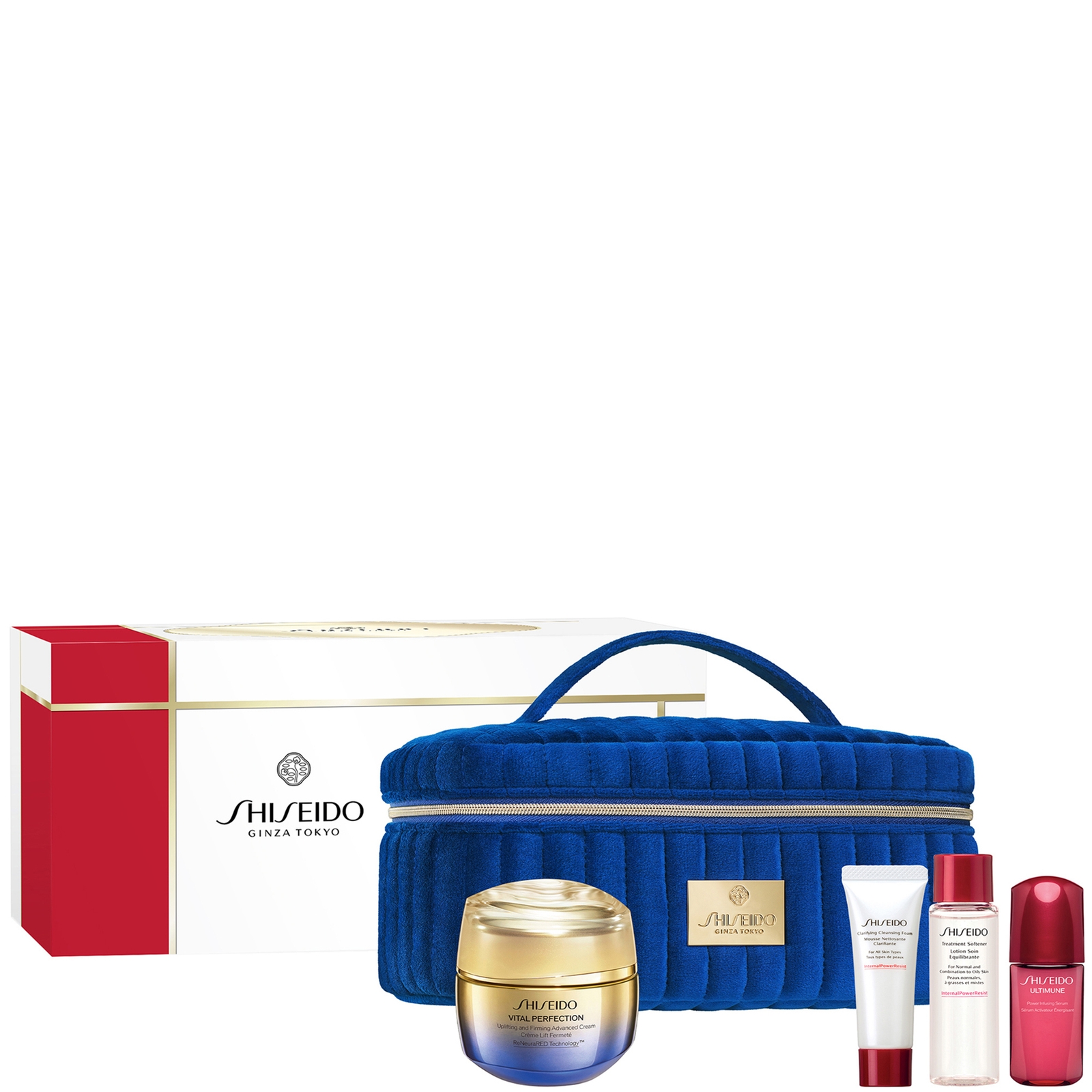 Shiseido Vital Perfection Advanced Holiday Pouch Set