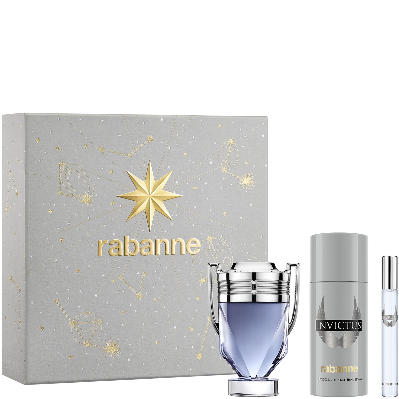 Rabanne Invictus Eau De Toilette 100ml Gift Set (worth £135)