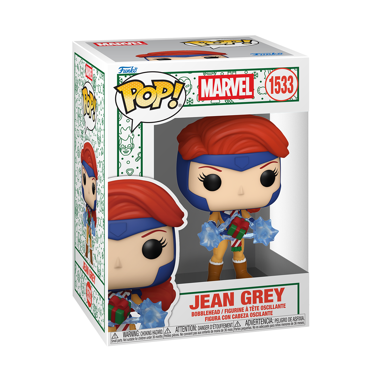 Marvel Holiday Divas Jean Grey Funko Pop Vinyl