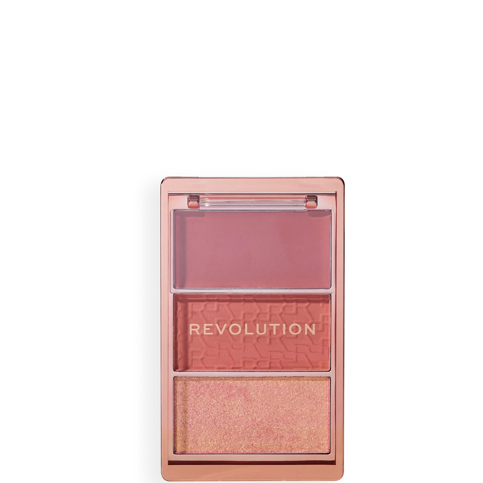 Revolution Blush Icon Palette 70g (various Shades) - Aura Points Rose