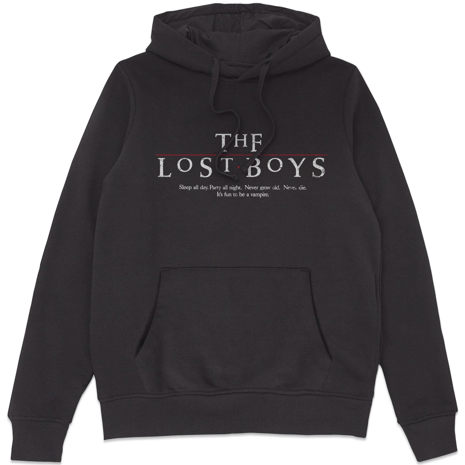 The Lost Boys Retro Poster Hoodie - Black - S