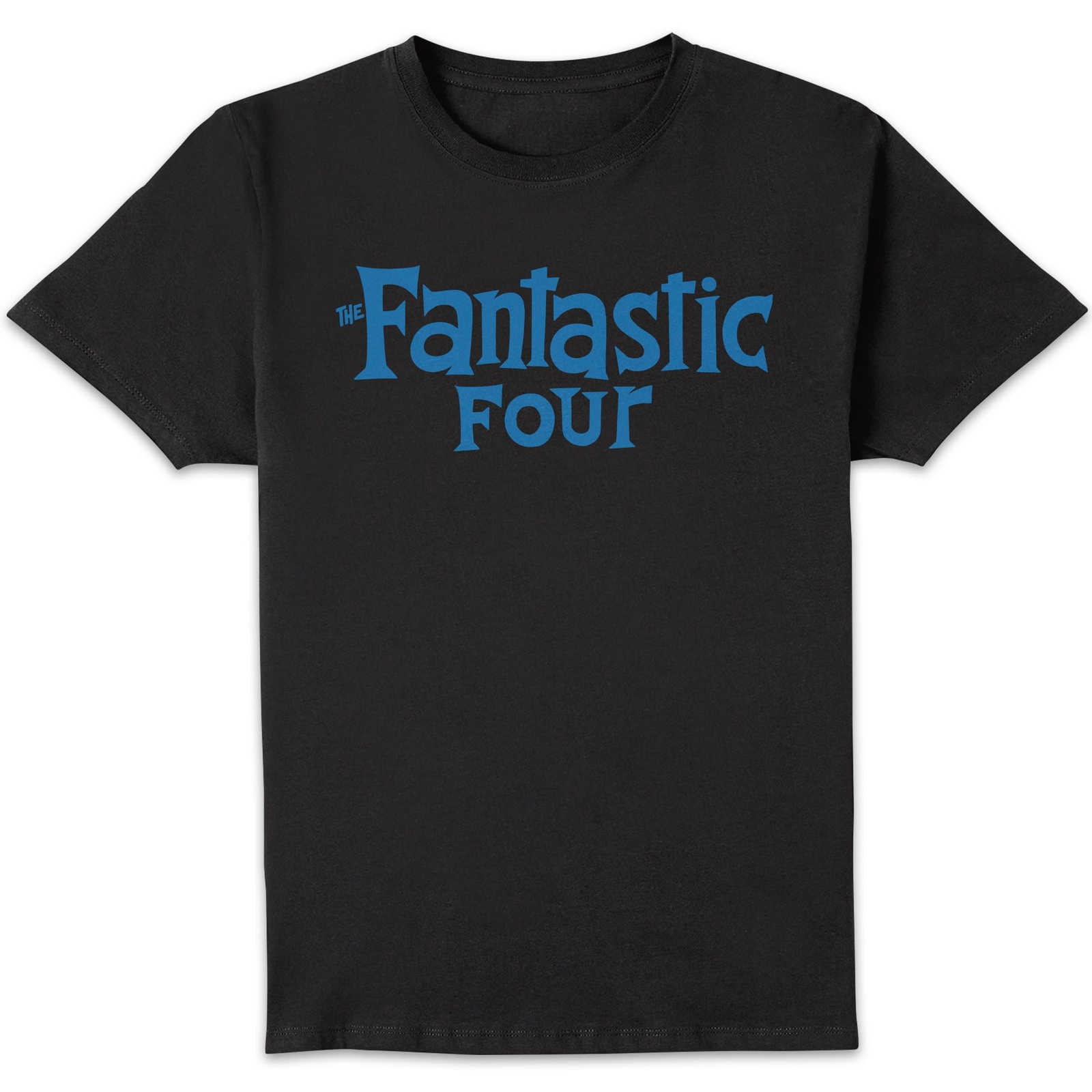 Marvel Fantastic Four Classic Logo Unisex T-Shirt - Black - 3XL