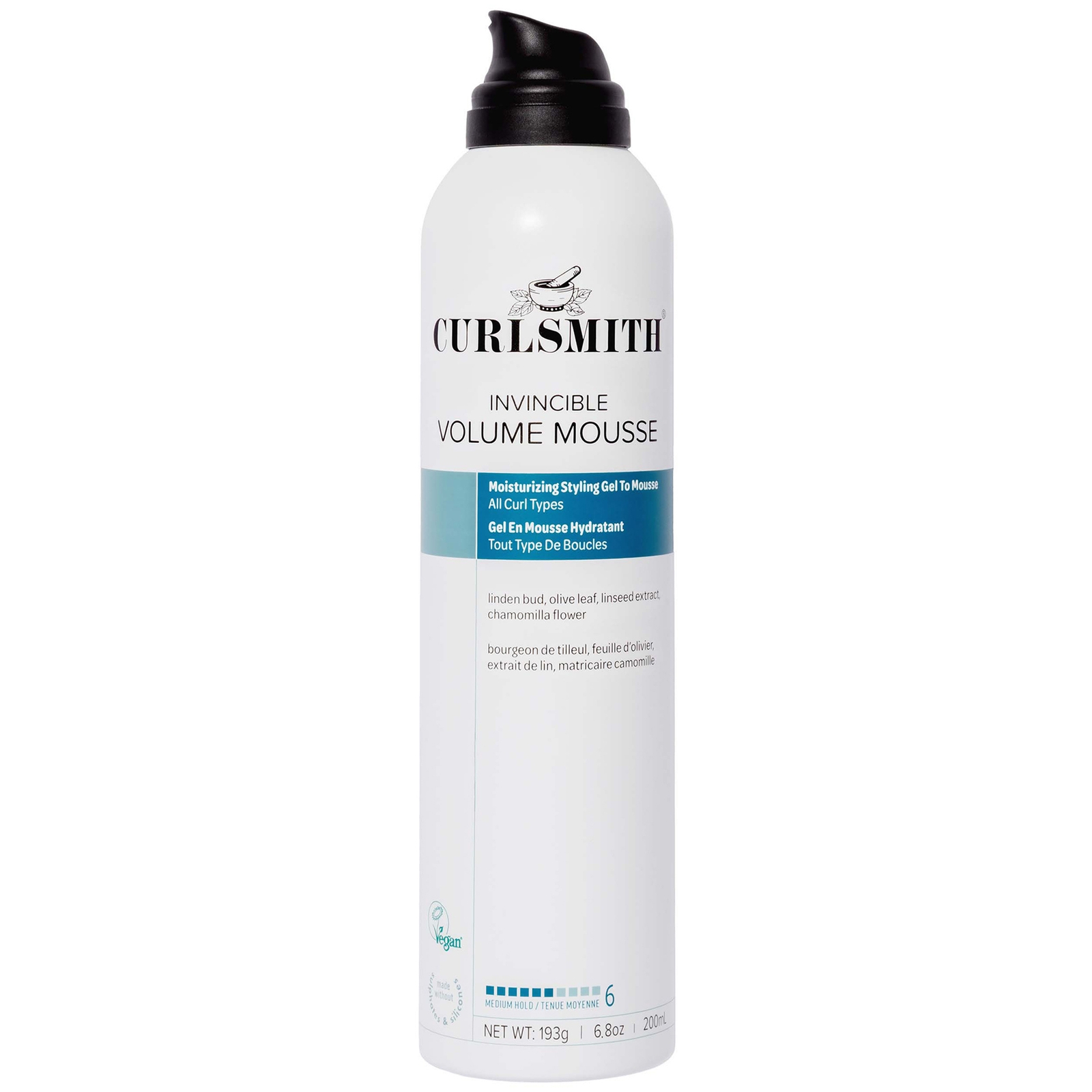 Curlsmith Invincible Volume Mousse 201ml