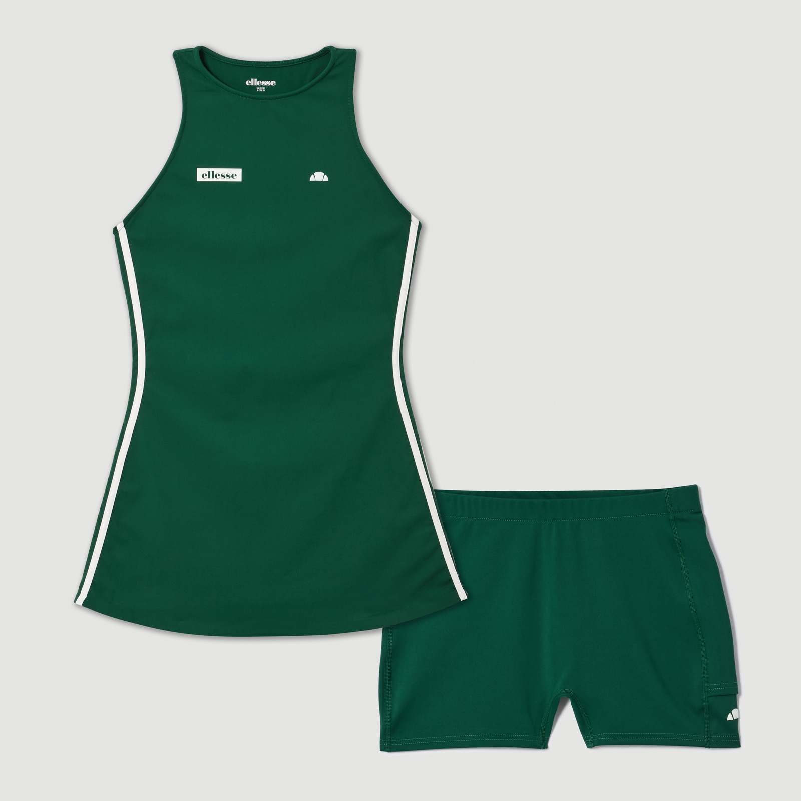 Women's Olgiata Tennis Dress Dark Green - 10